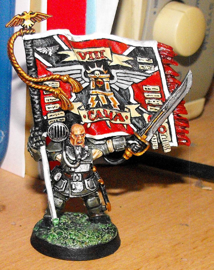 Flag, Space Marines, Marine With Flag (actual name unknown)