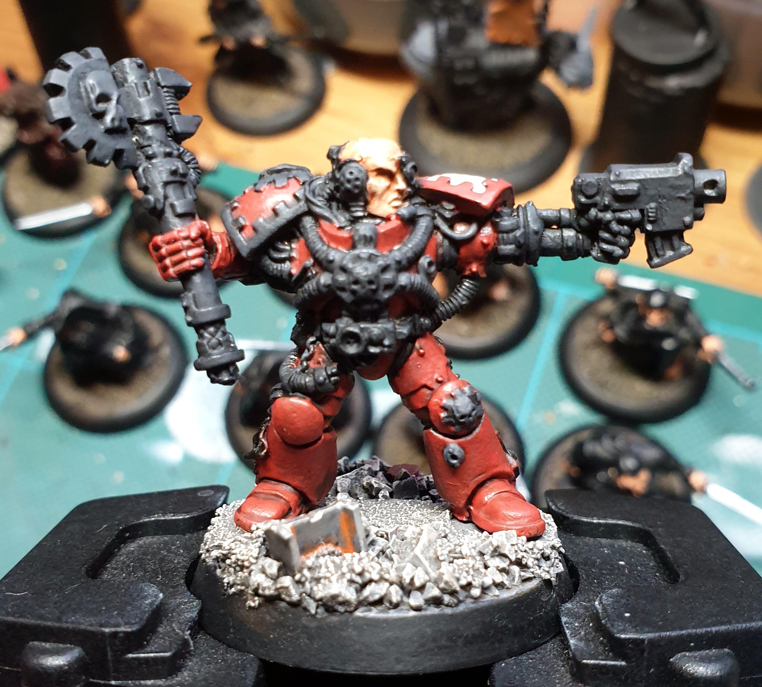 Space Marines, Techmarine, Work In Progress