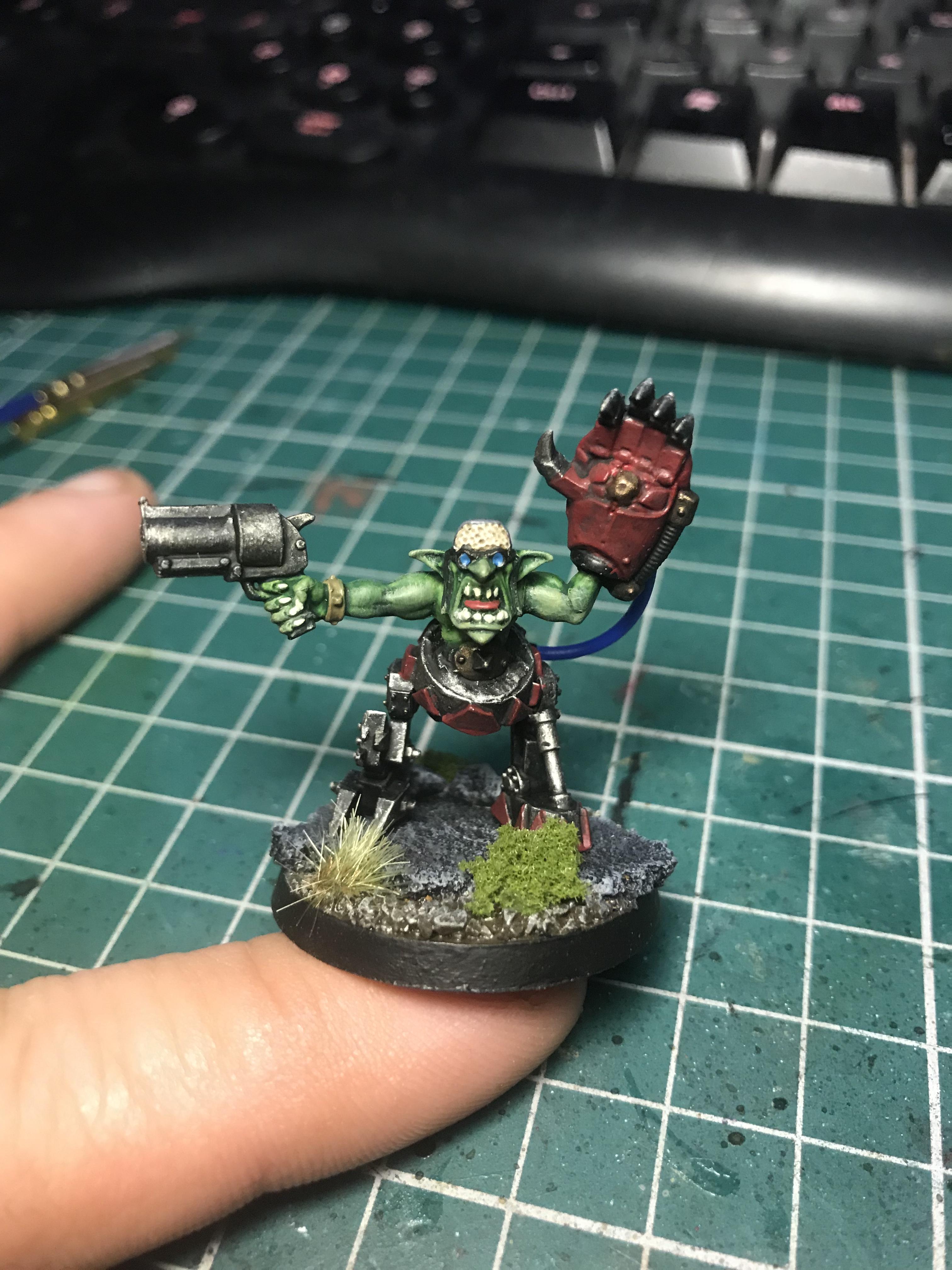 Boss Nob, Conversion, Gretchen, Gretchin, Grots, Kill Team, Kommando, Kommando Boss Nob, Orks, Rebel Grots