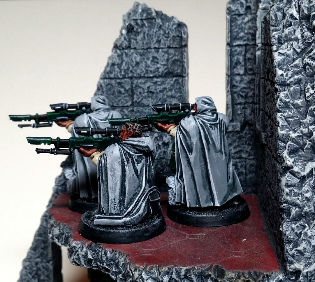 Astra Militarum, Cadians, Imperial Guard, Snipers, Warhammer 40,000