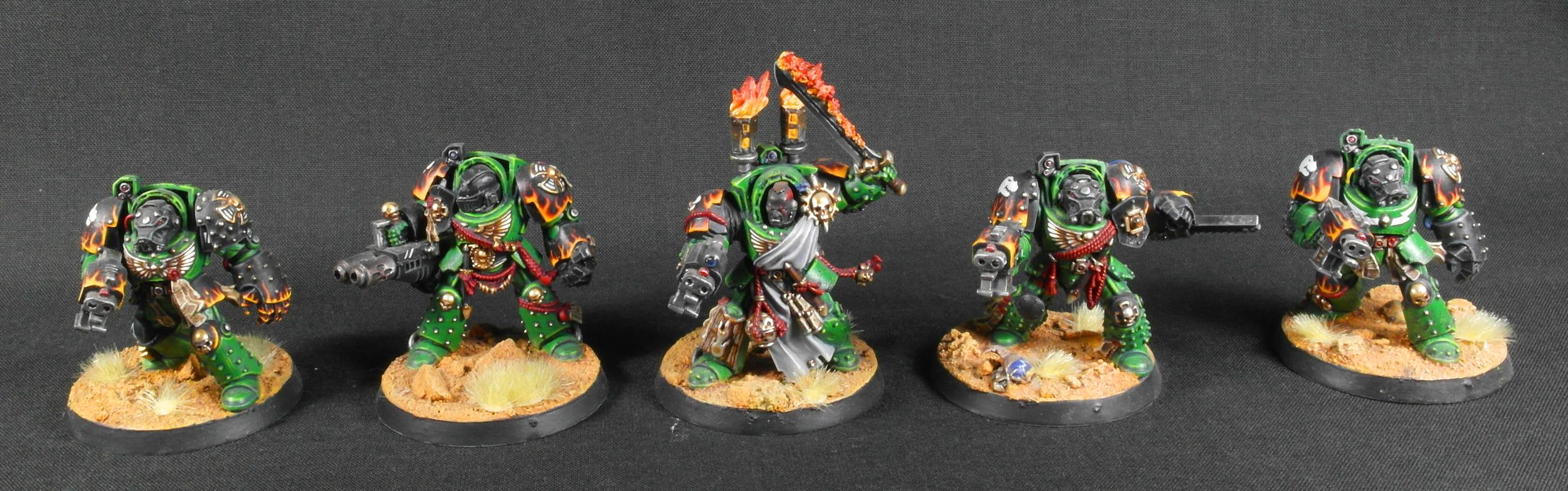 Salamanders, Terminator Armor, Warhammer 40,000