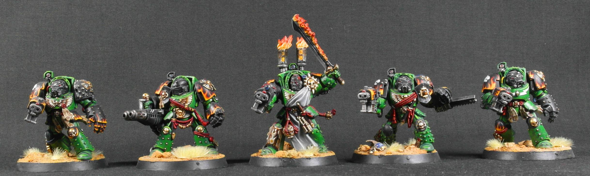 Salamanders, Terminator Armor, Warhammer 40,000