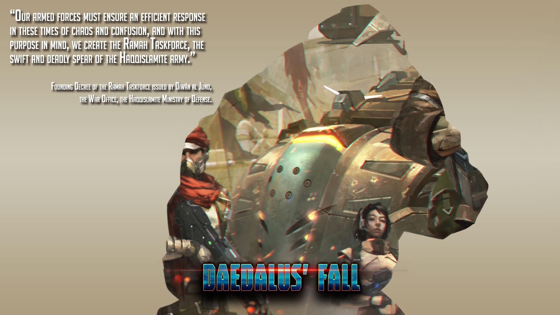 Daedalus, Infinity, Ramah