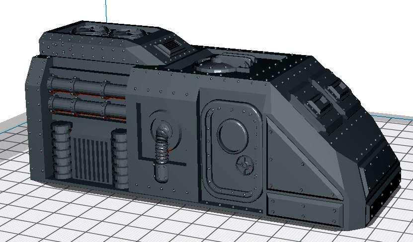 Modurail, Monorail, Warhammer 40,000