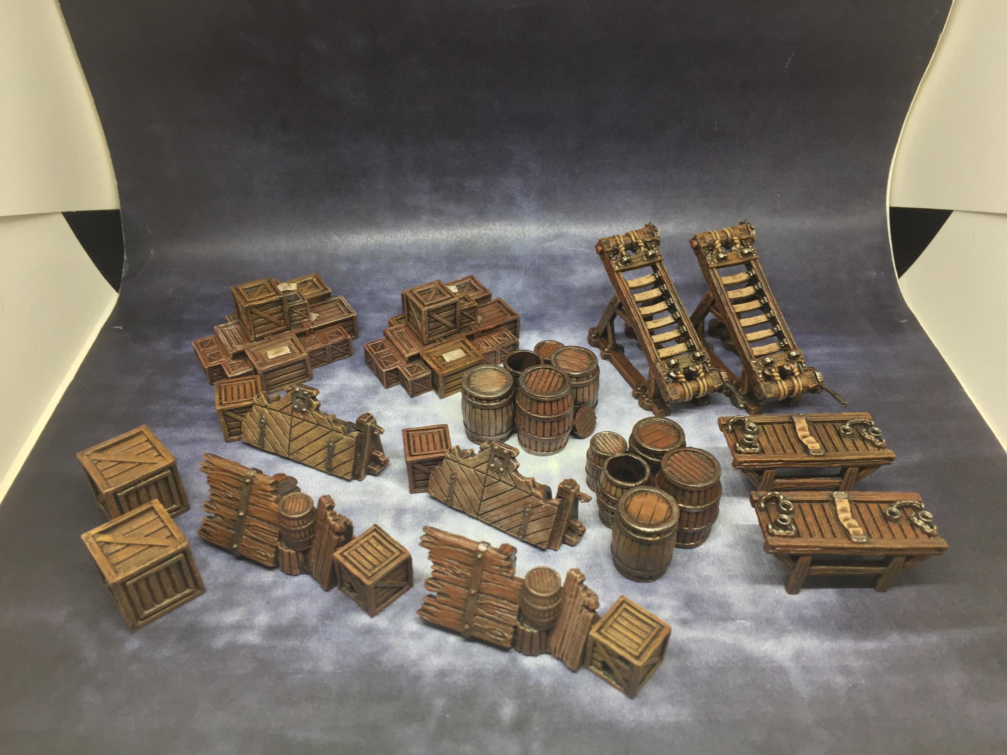 Dungeon, Mantic, March 2019, Scatter, Terrain, Terrain Crate
