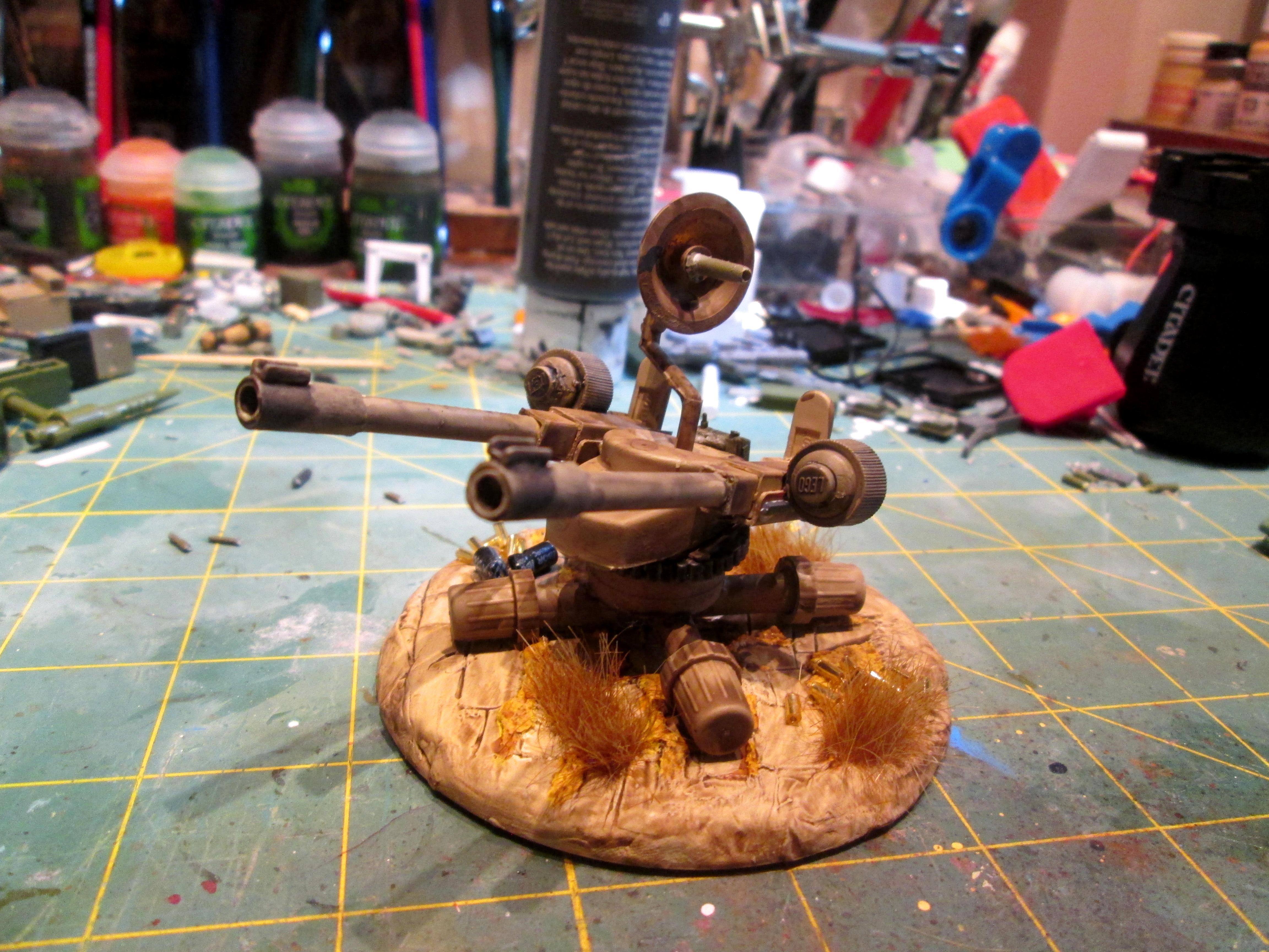 Anti-aircraft, Artillery, Fixed Mount