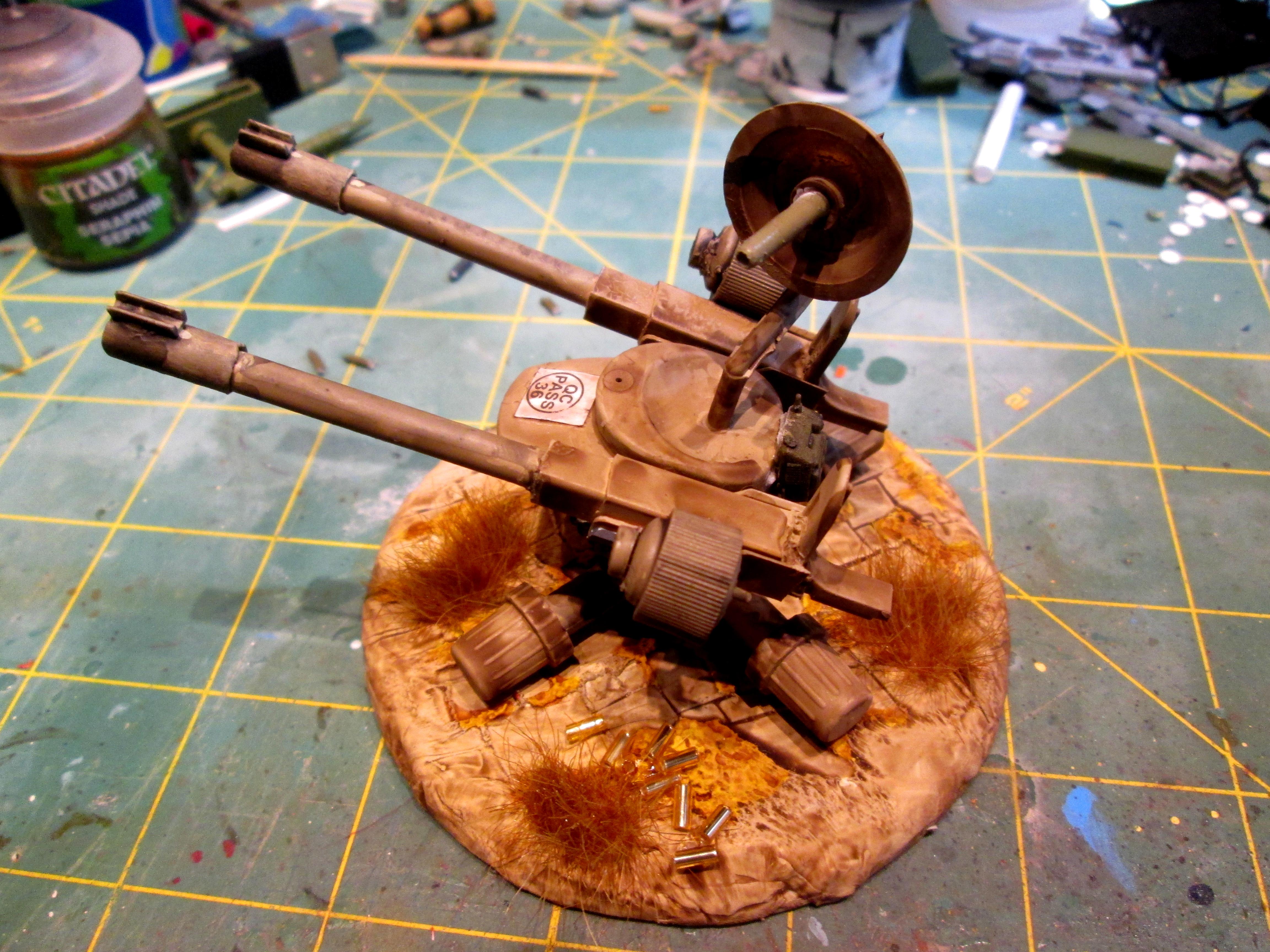 Anti-aircraft, Artillery, Fixed Mount