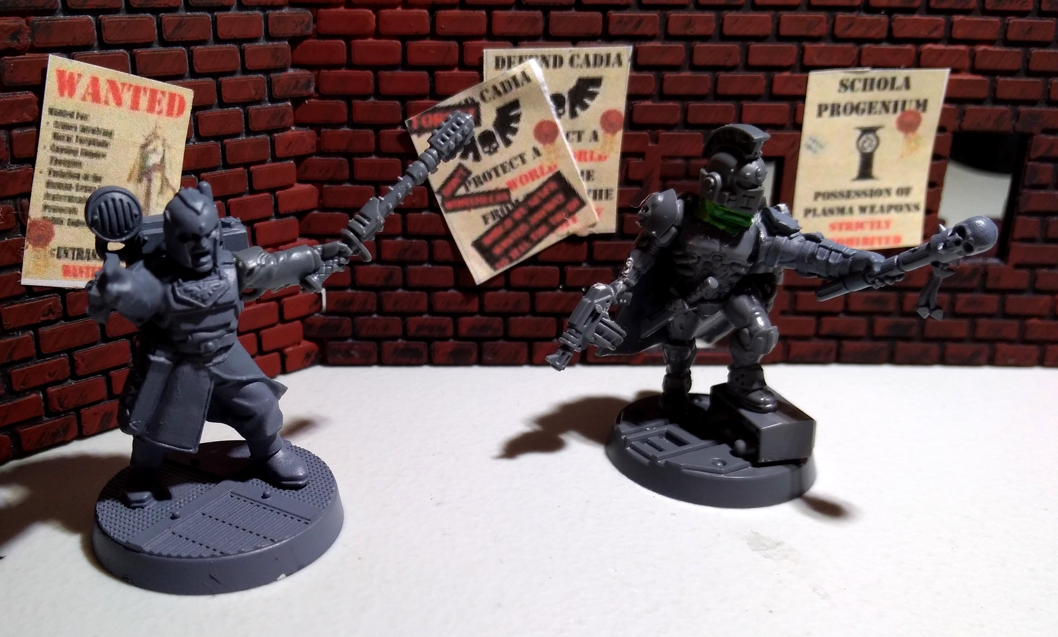 Adeptus Arbites, Conversion, Van Saar, Work In Progress