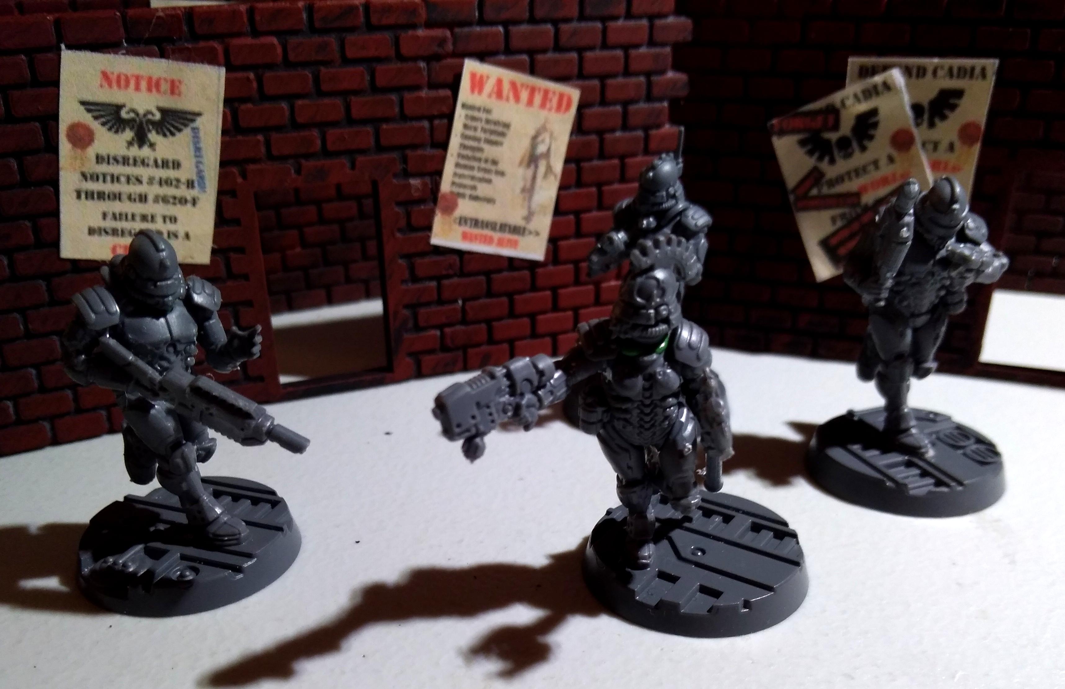 Adeptus Arbites, Conversion, Van Saar, Work In Progress