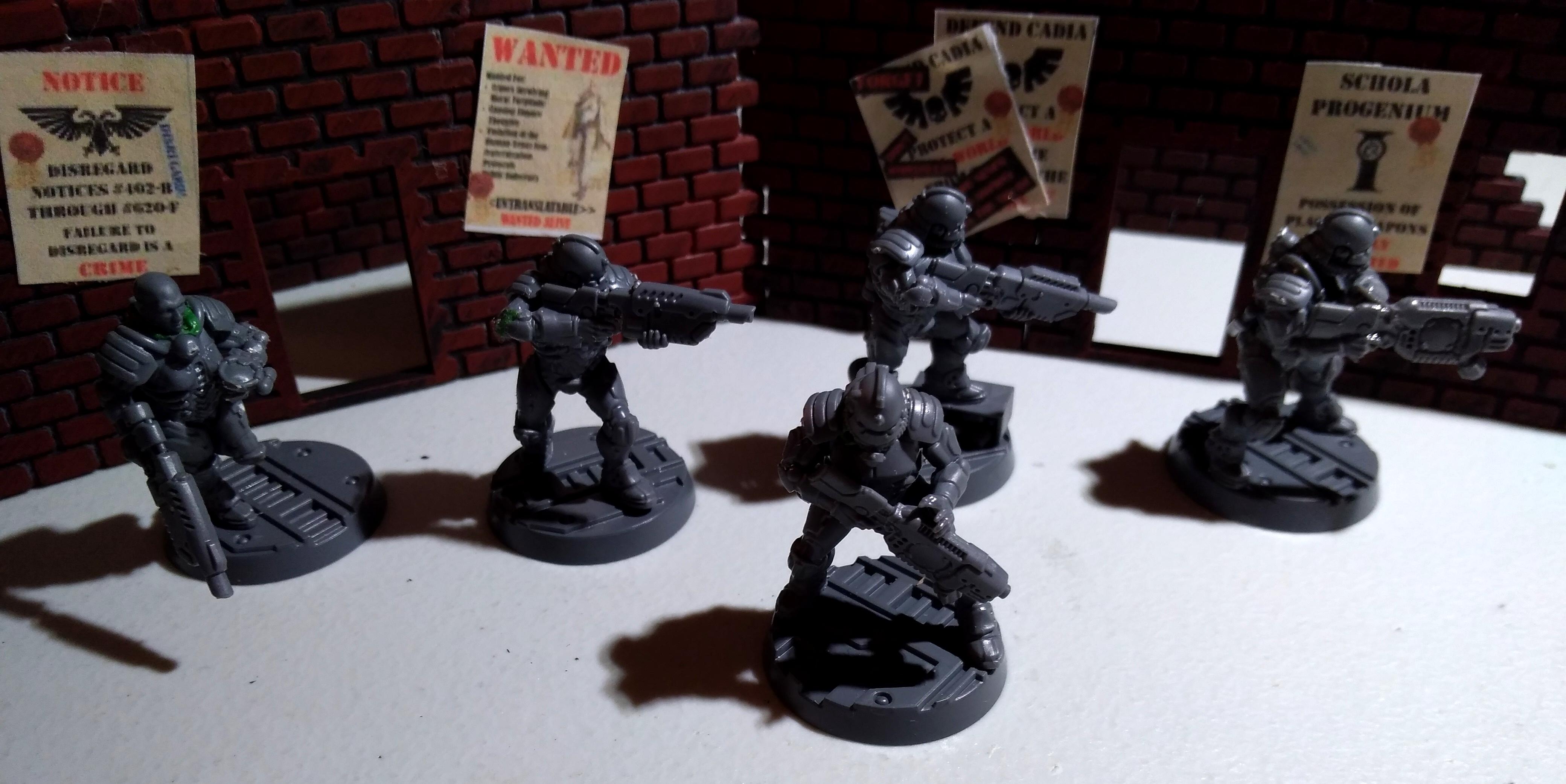Adeptus Arbites, Conversion, Van Saar, Work In Progress