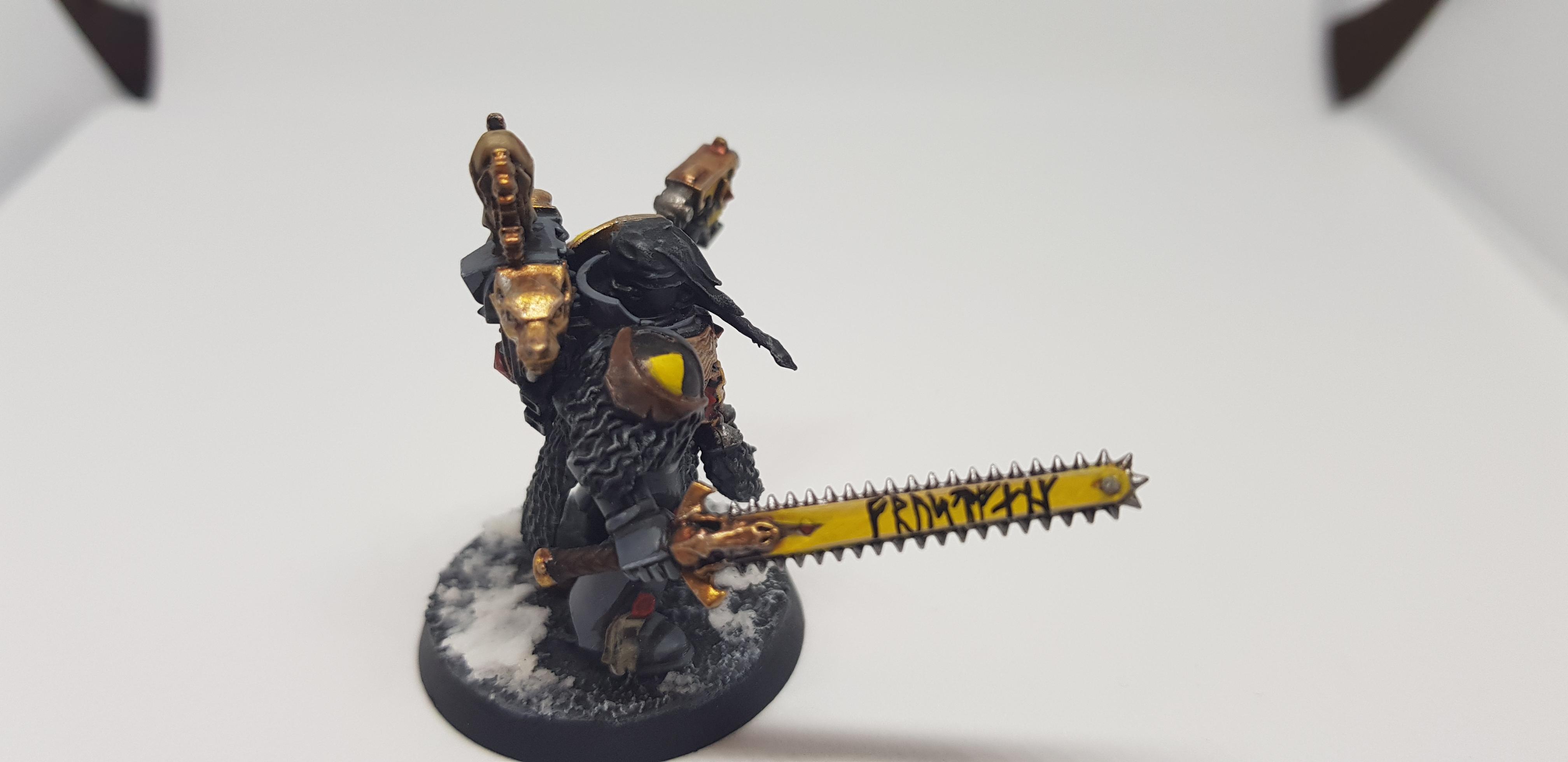 Character, Conversion, Deadshot, Ragnar Blackmane, Space Marines, Space Wolves, Wolf Lord