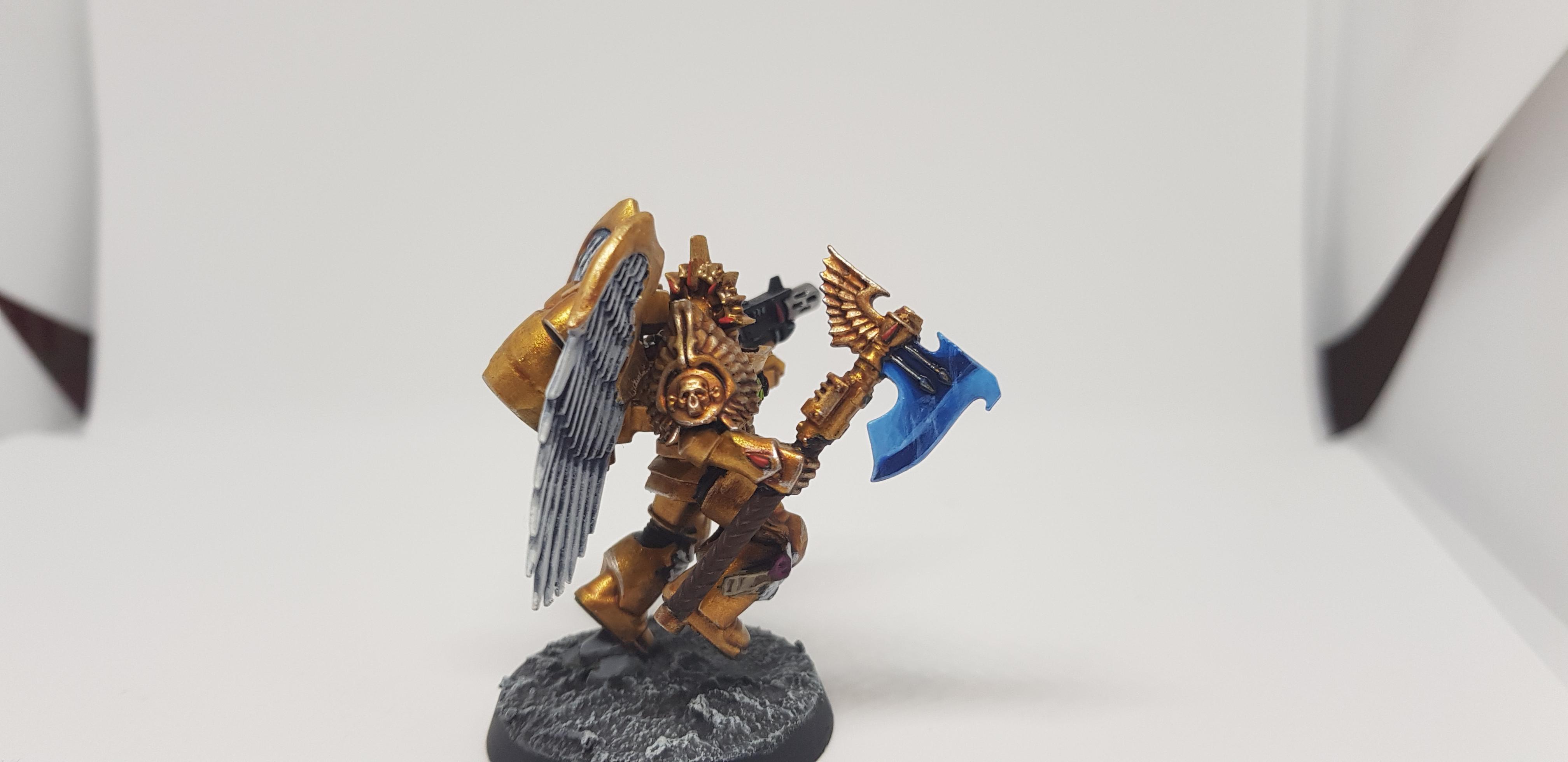 Blood Angels, Character, Commander Dante, Conversion, Dante, Deadshot, Sanguinary Guard, Space Marines