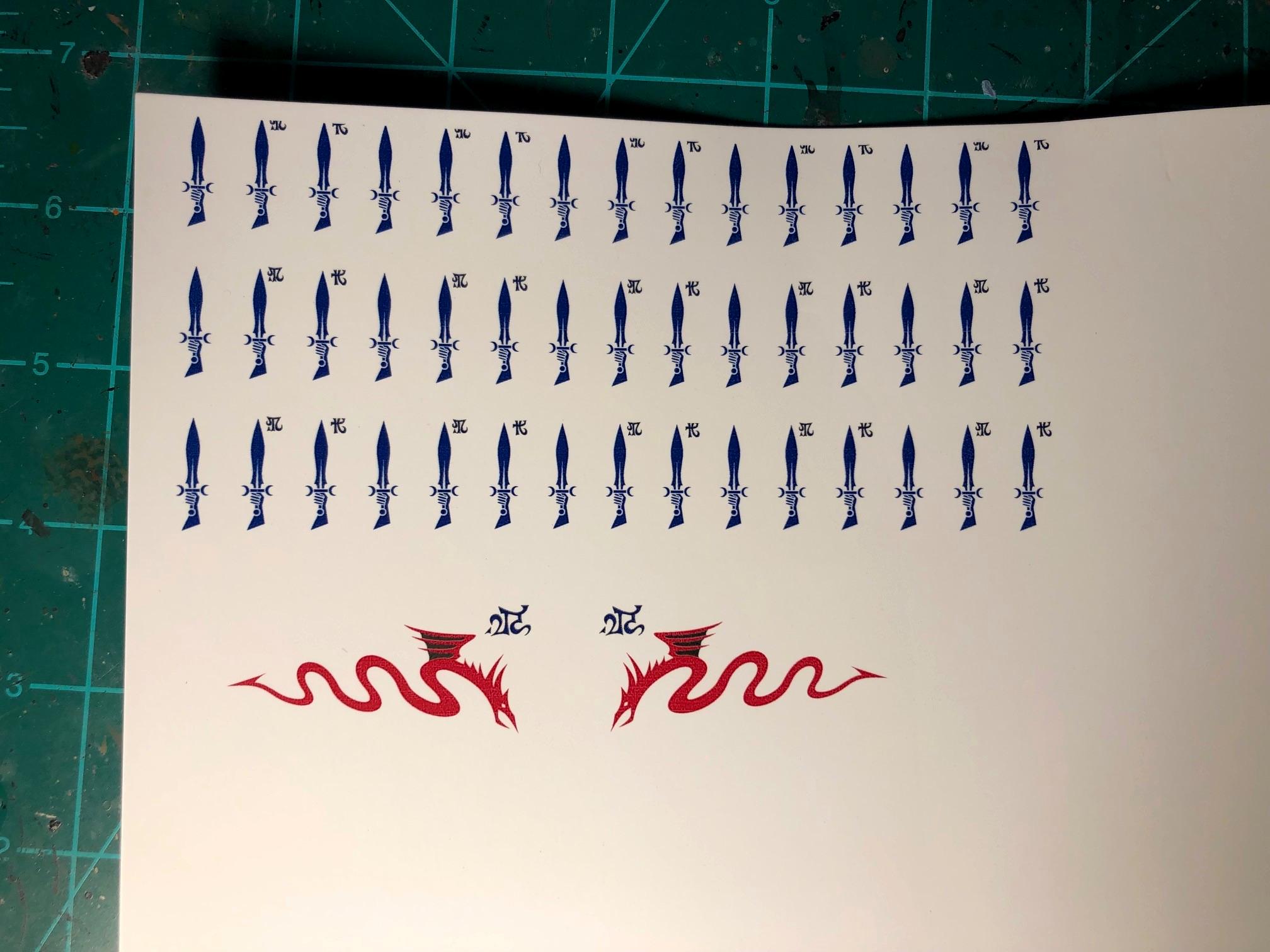 Age Of Sigmar, Custom Decal, Decal, High Elves, Warhammer Fantasy, Wfb