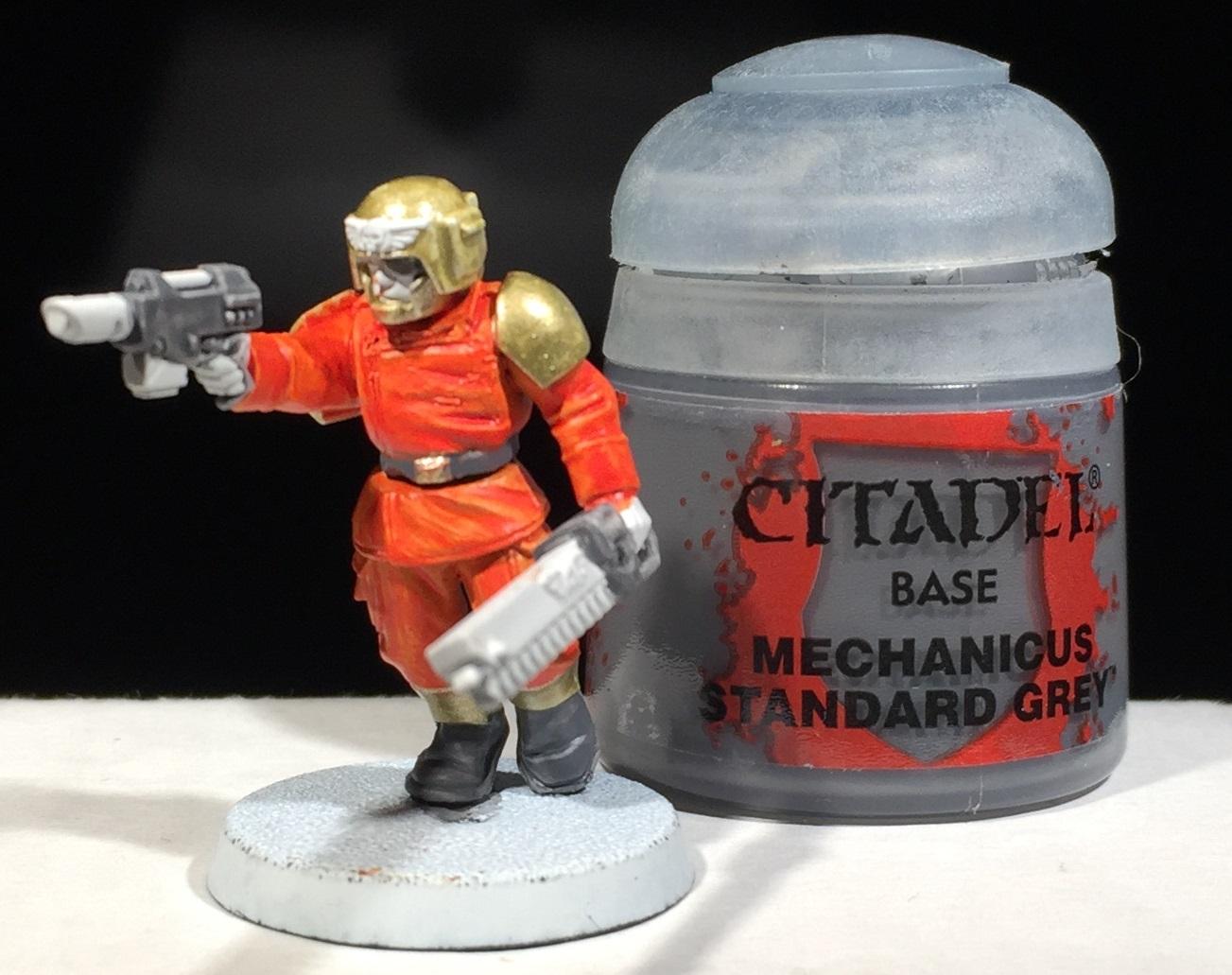 Crimson, Guardsmen, 4 - Mechanicus Grey