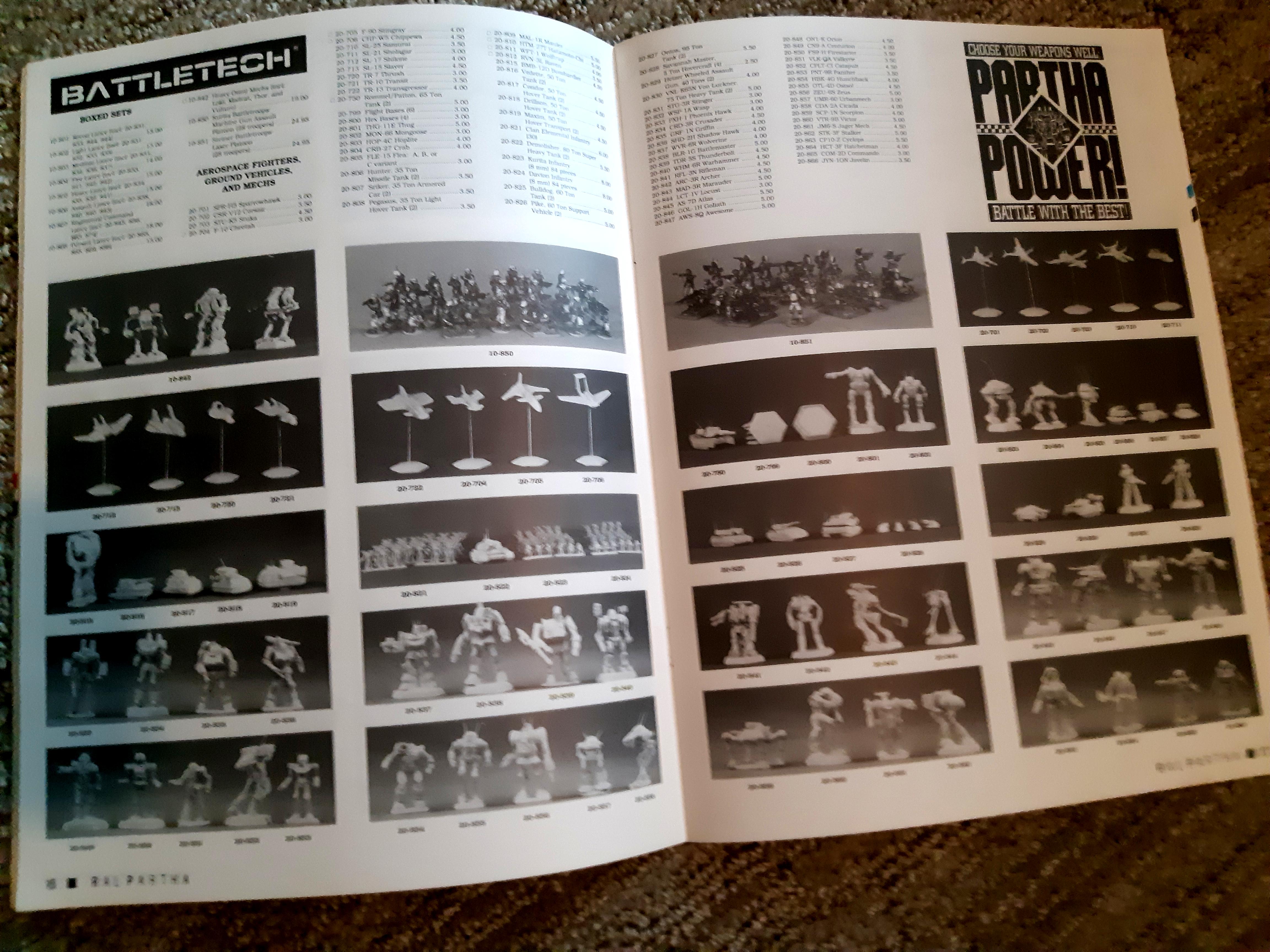 Battlemech, Battletech, Catalog, Fasa, Lead, Mech, Metal, Ral Partha
