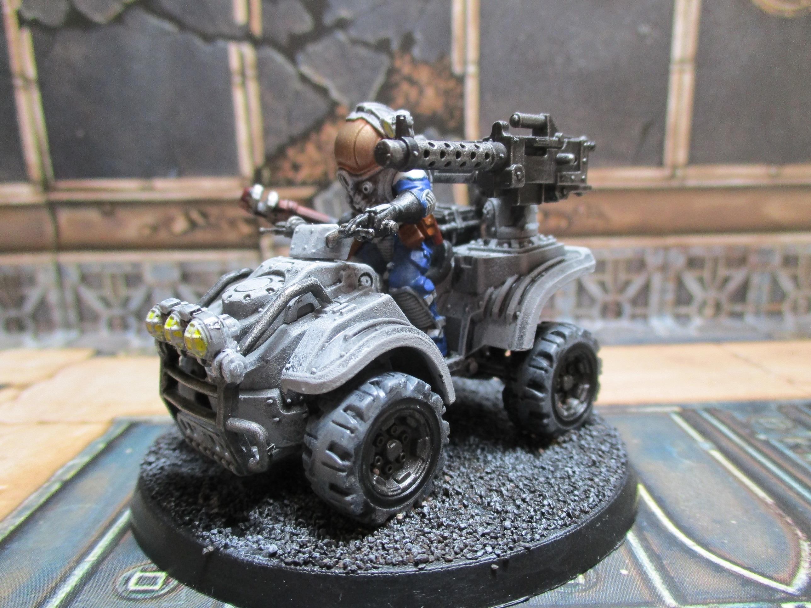 Atalan Jackals, Bike, Genstealercult, Gsc, Warhammer 40,000, Wolfquad