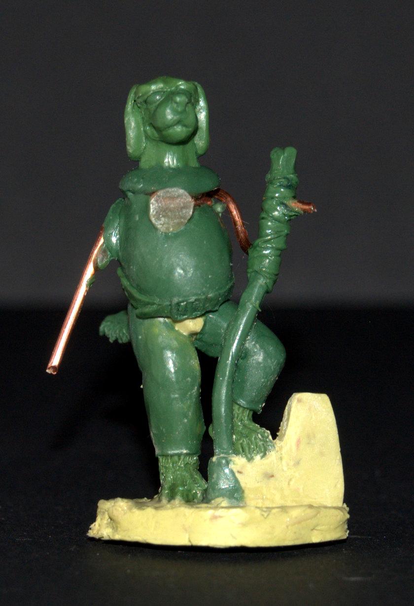 54 Mm, Beastmen, Dog, Sculpting