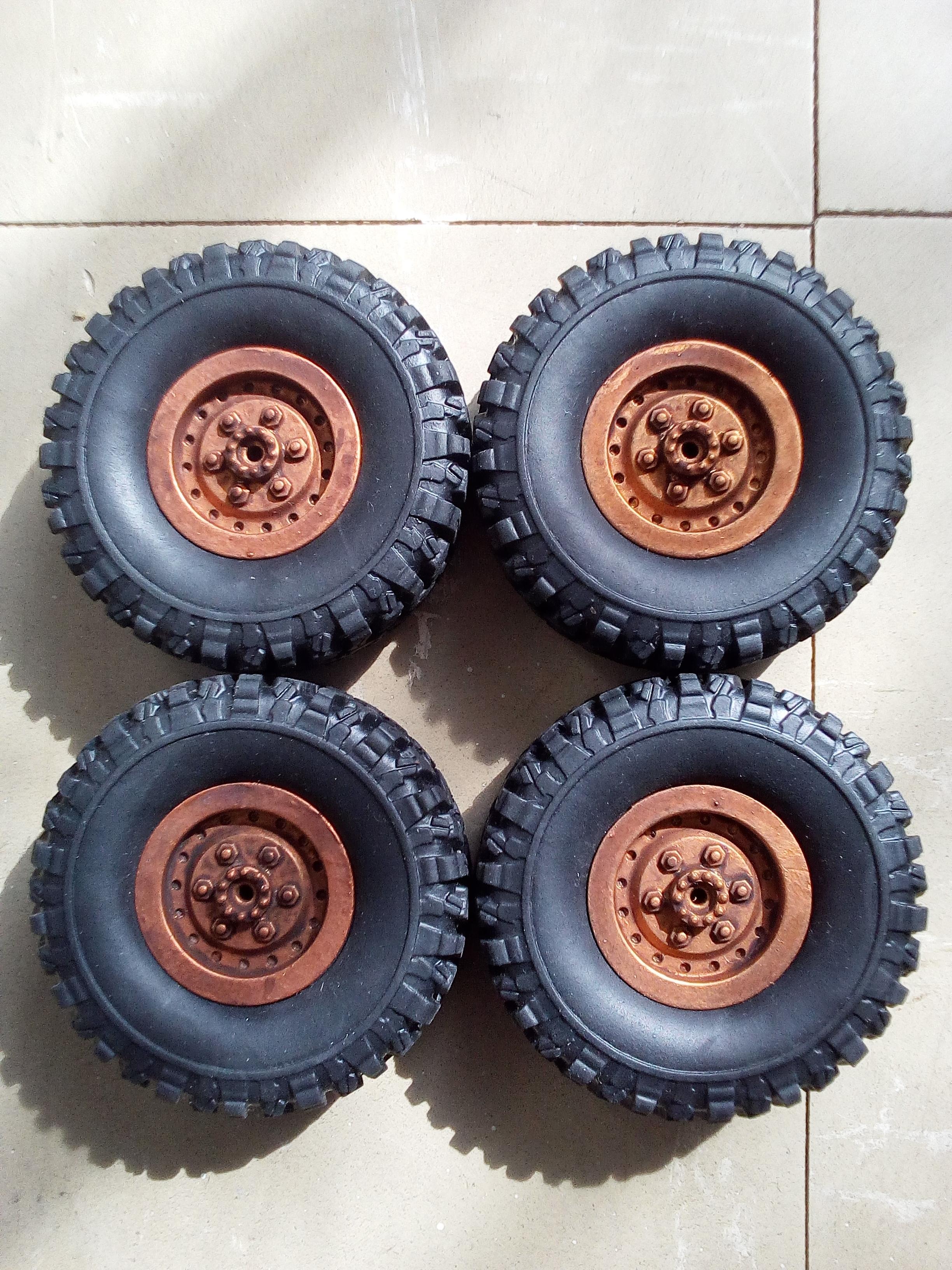 Old Gold,Rims,for RC Trucks