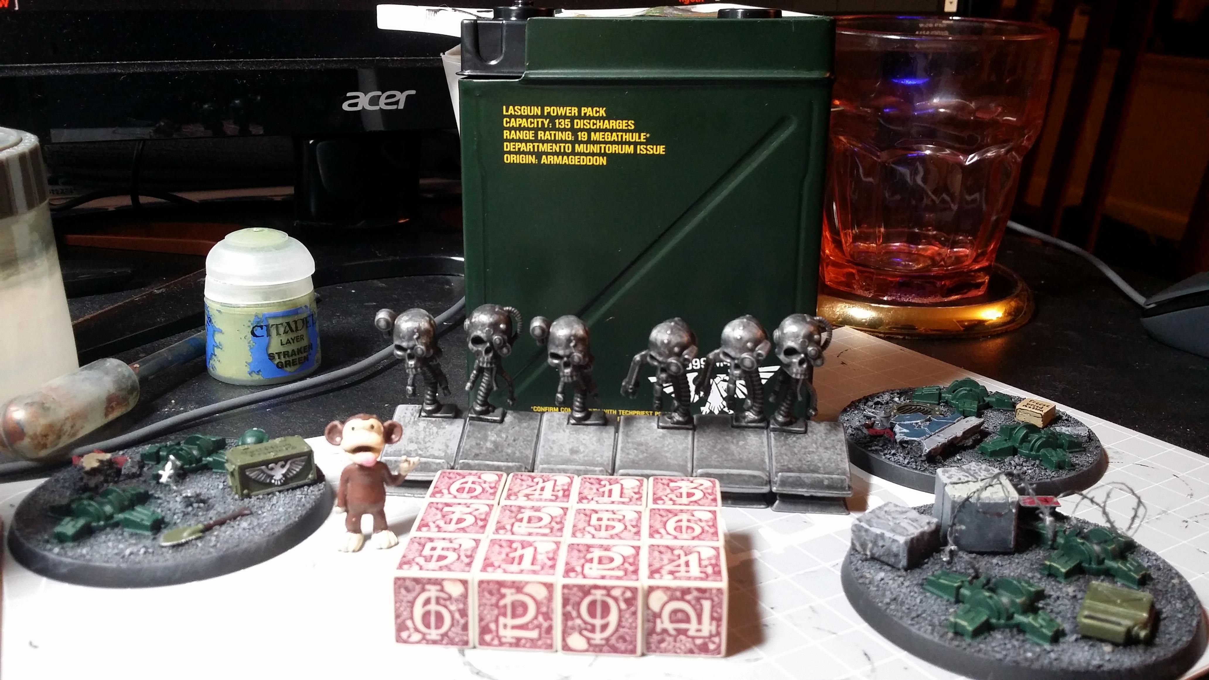 Games Workshop, Munitorium Dice, Warhammer 40,000