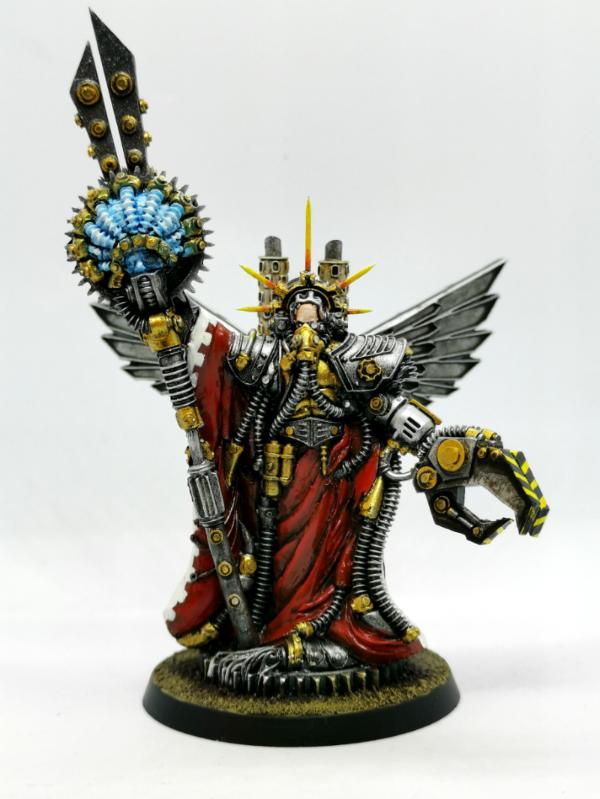 Bemalte Miniaturen/Stationforge Miniaturen/Der Sensenmann/Tech Priest ...