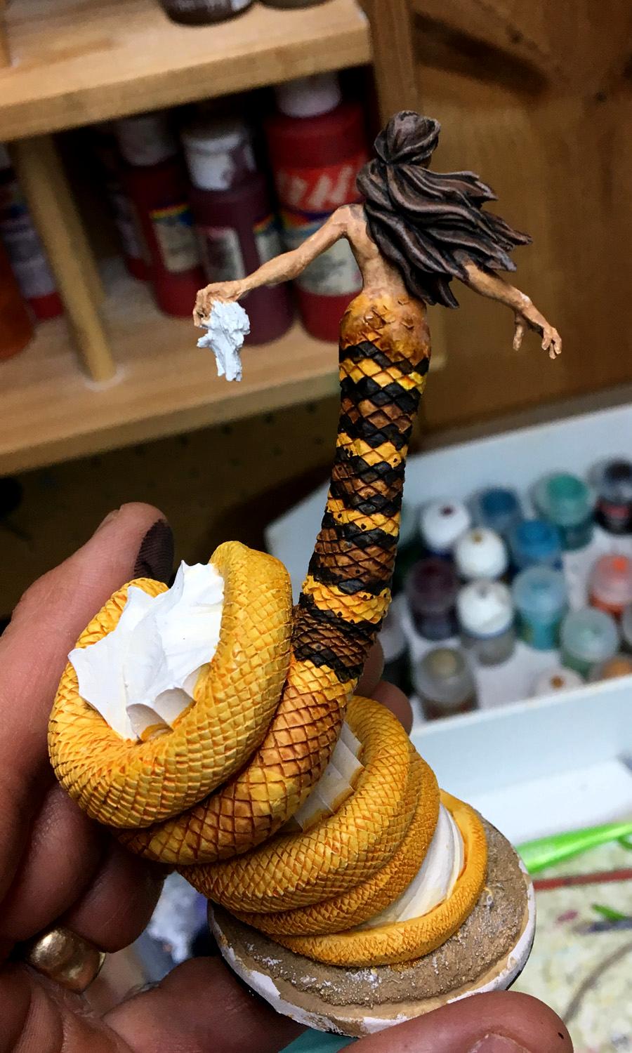 Arena Rex, Euryale, Gladiator, Mythological, Naga, Red Republic Games, Rrg, Snake