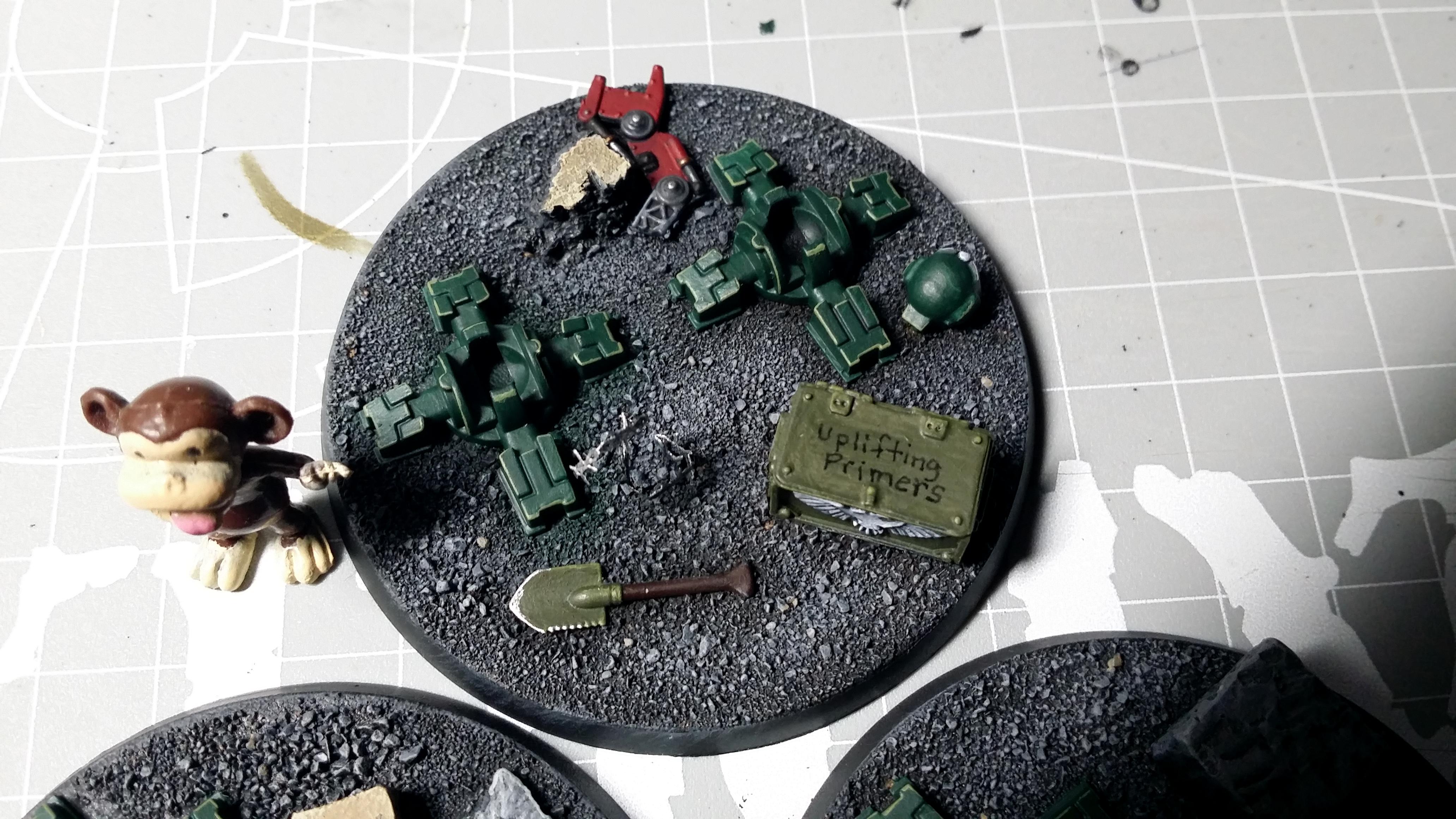 40k Gw, Armored Sentinel, Astra Militarum, Base, Imperial Guard, Work In Progress