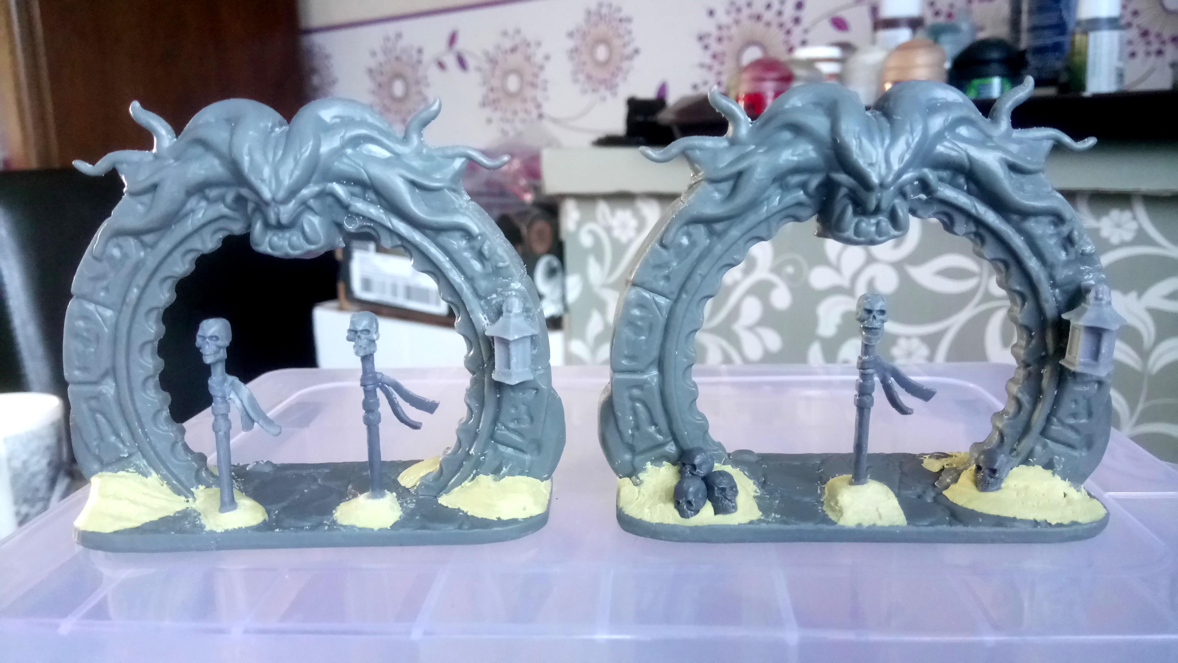 Gate, Porthole, Forest Of the Dead Otherworld doors