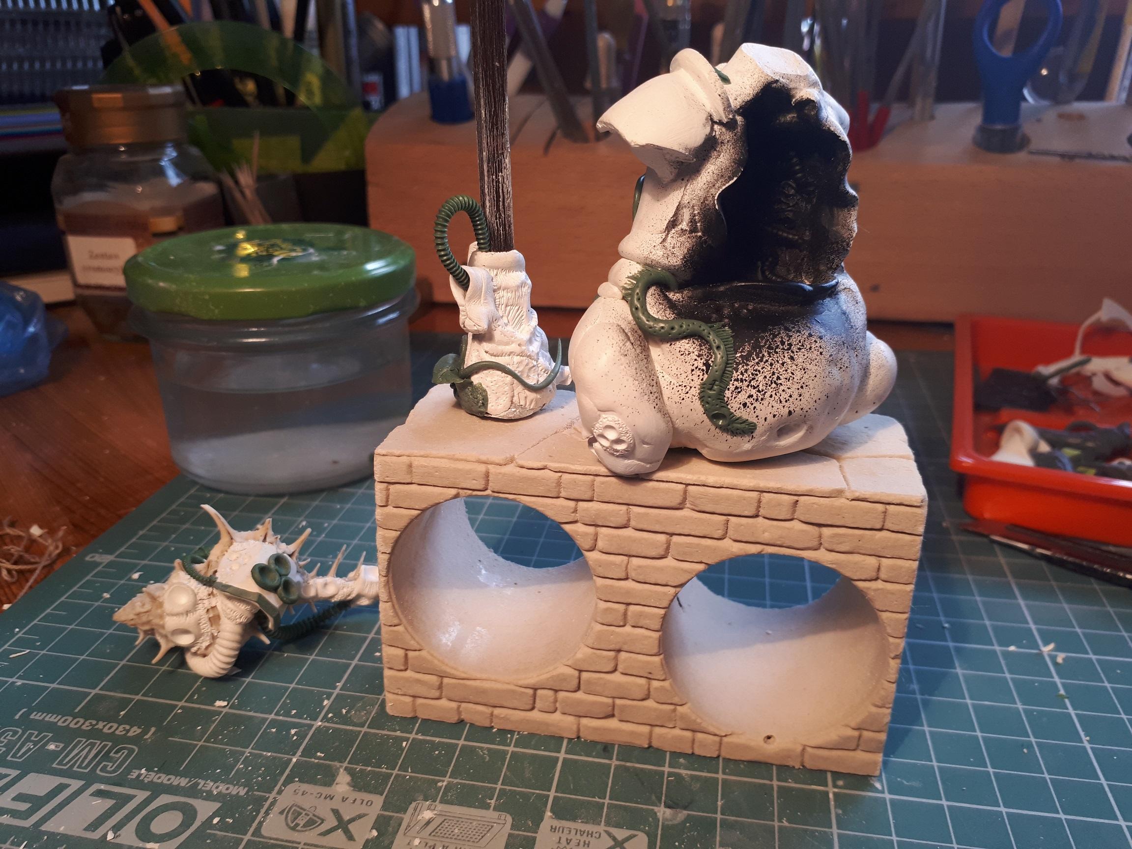 Do-it-yourself, Great Unclean, Nurgle, Sculpting