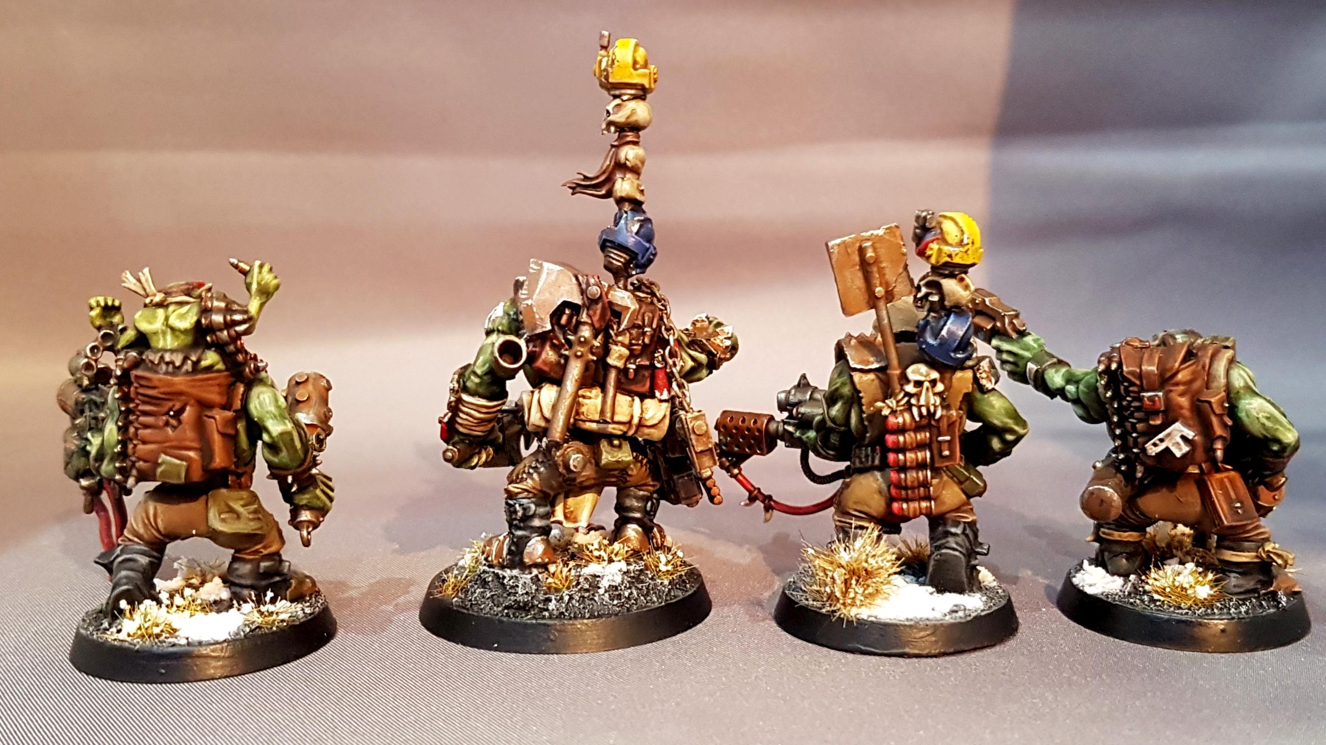 Blood Axe, Bloodaxewarboss, Lootedtank, Lootedwagon, Nob, Orks, Waaagh, Warboss, Warhammer 40,000