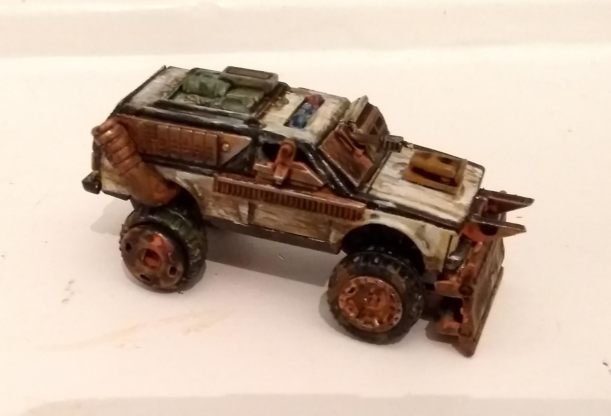 Prison Car with ram