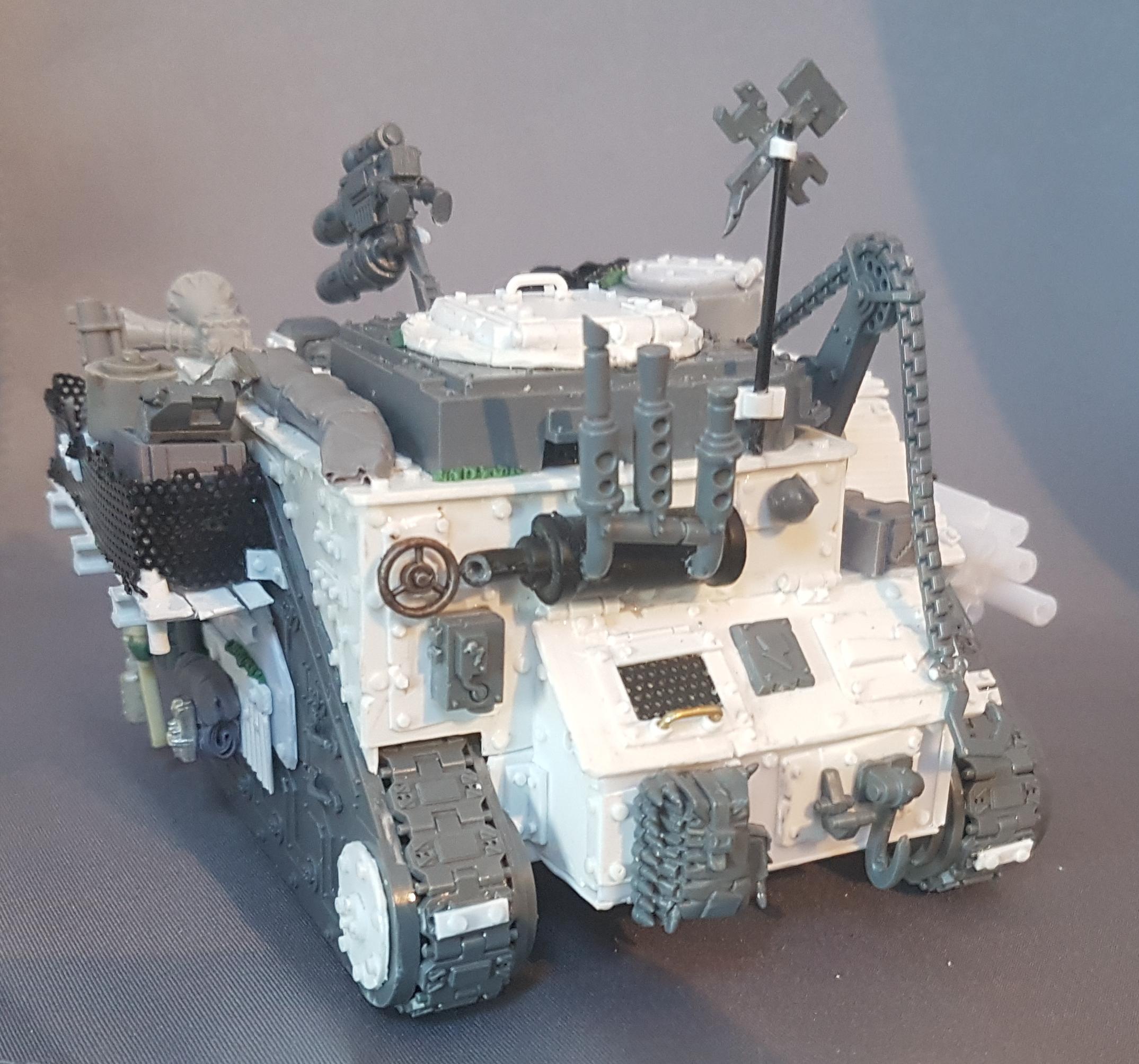 Blood Axe, Looted Tank, Looted Wagon, Orks, Waaagh, Warhammer 40,000, Work In Progress