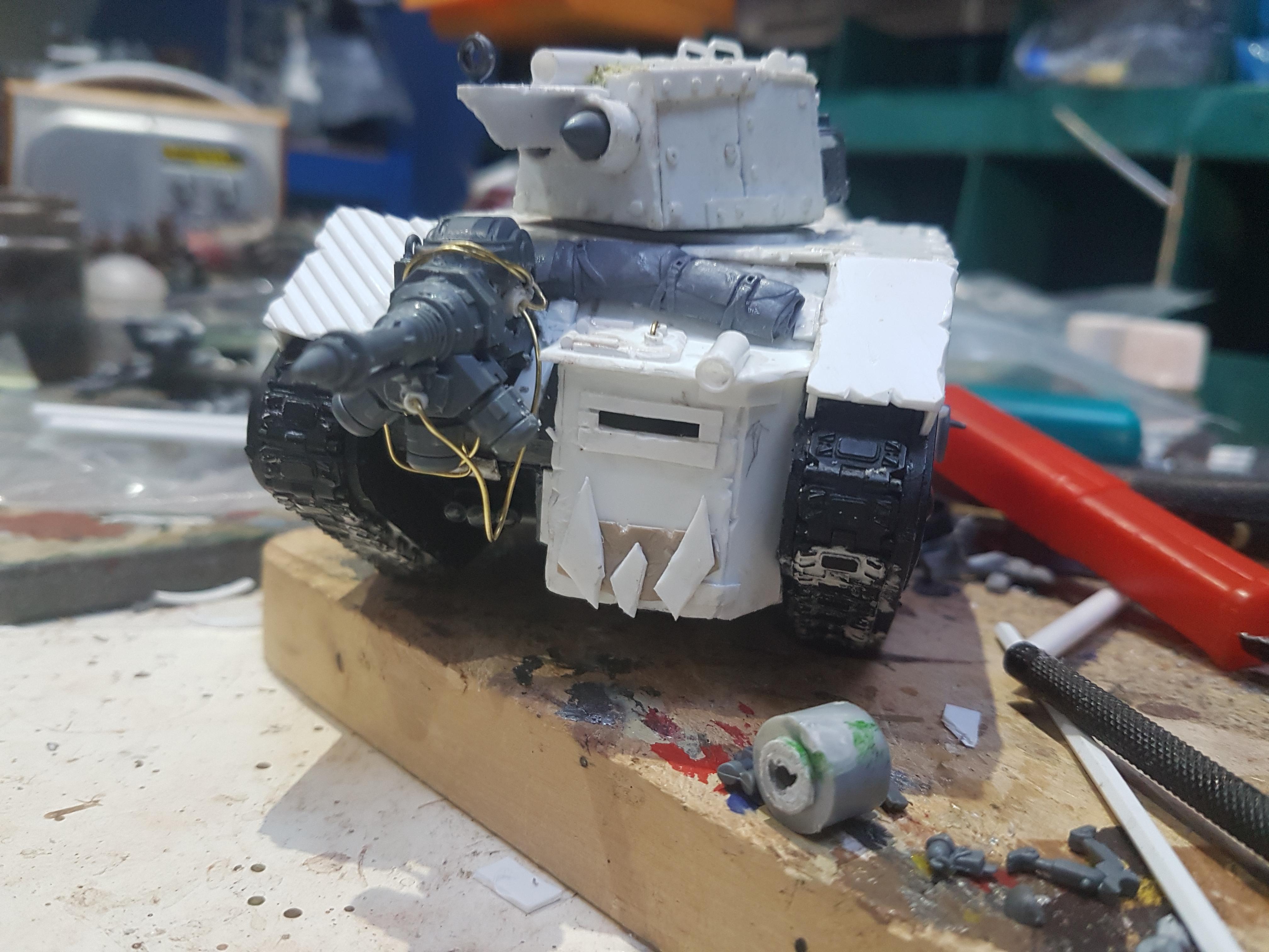 Blood Axe, Looted Tank, Looted Wagon, Orks, Waaagh, Warhammer 40,000, Work In Progress