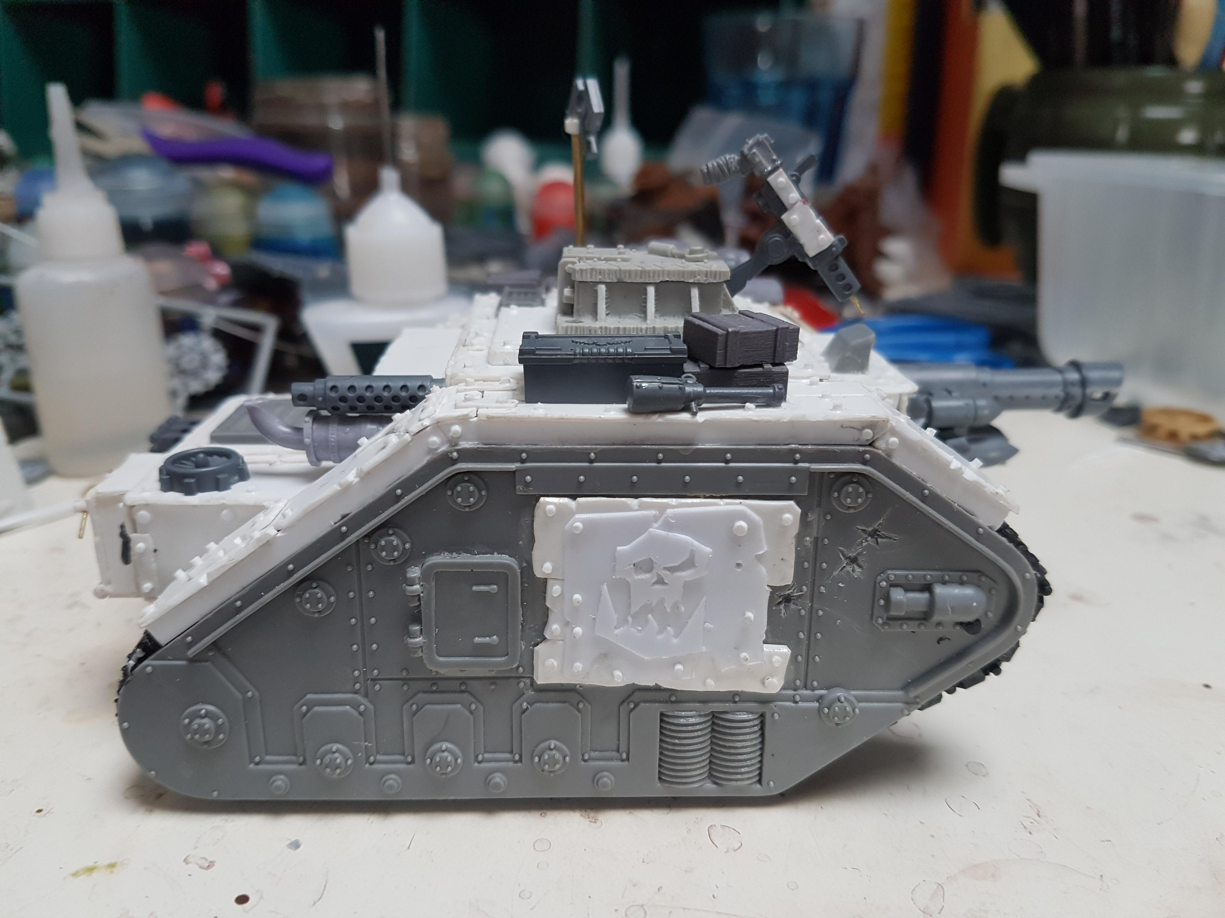 Blood Axe, Looted Tank, Looted Wagon, Orks, Waaagh, Warhammer 40,000, Work In Progress