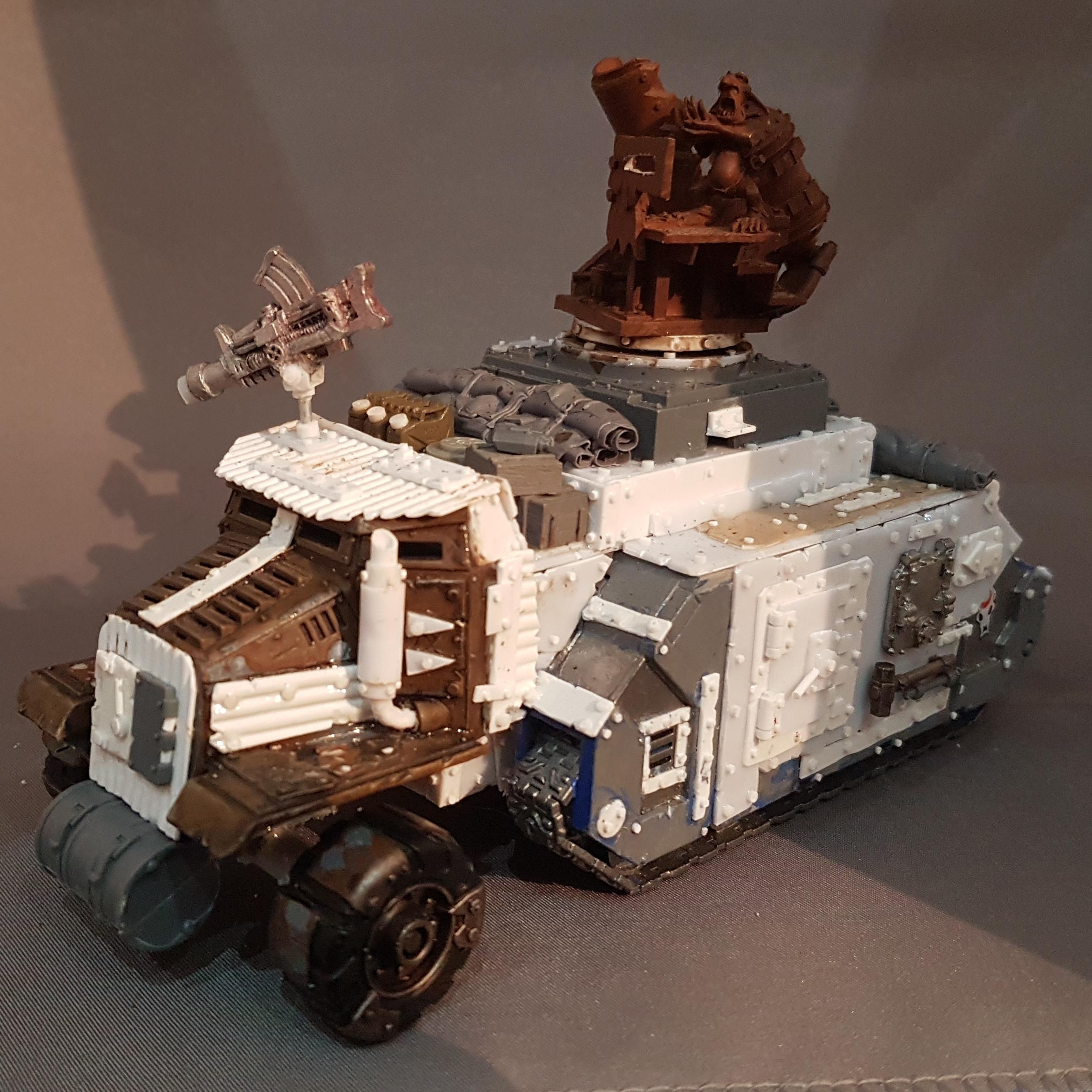 Blood Axe, Looted Tank, Looted Wagon, Orks, Waaagh, Warhammer 40,000, Work In Progress