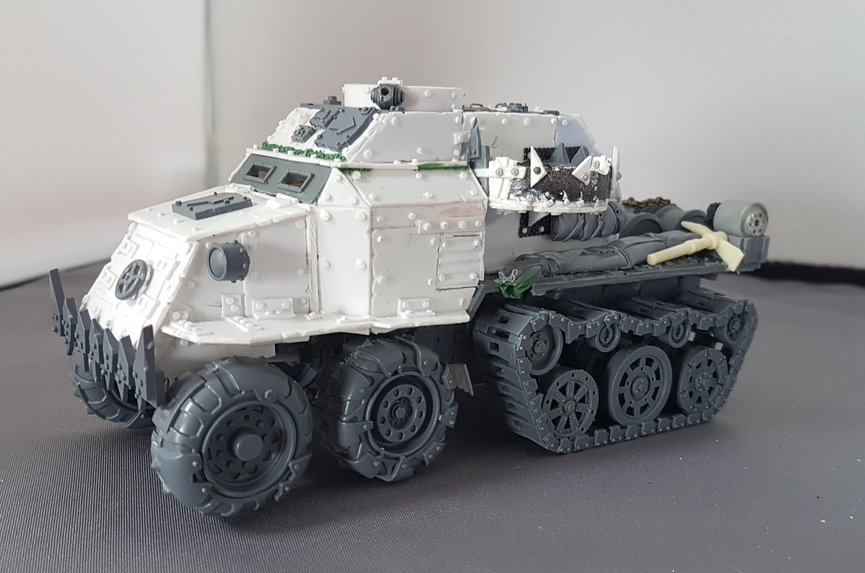 Blood Axe, Looted Tank, Looted Wagon, Orks, Waaagh, Warhammer 40,000, Work In Progress