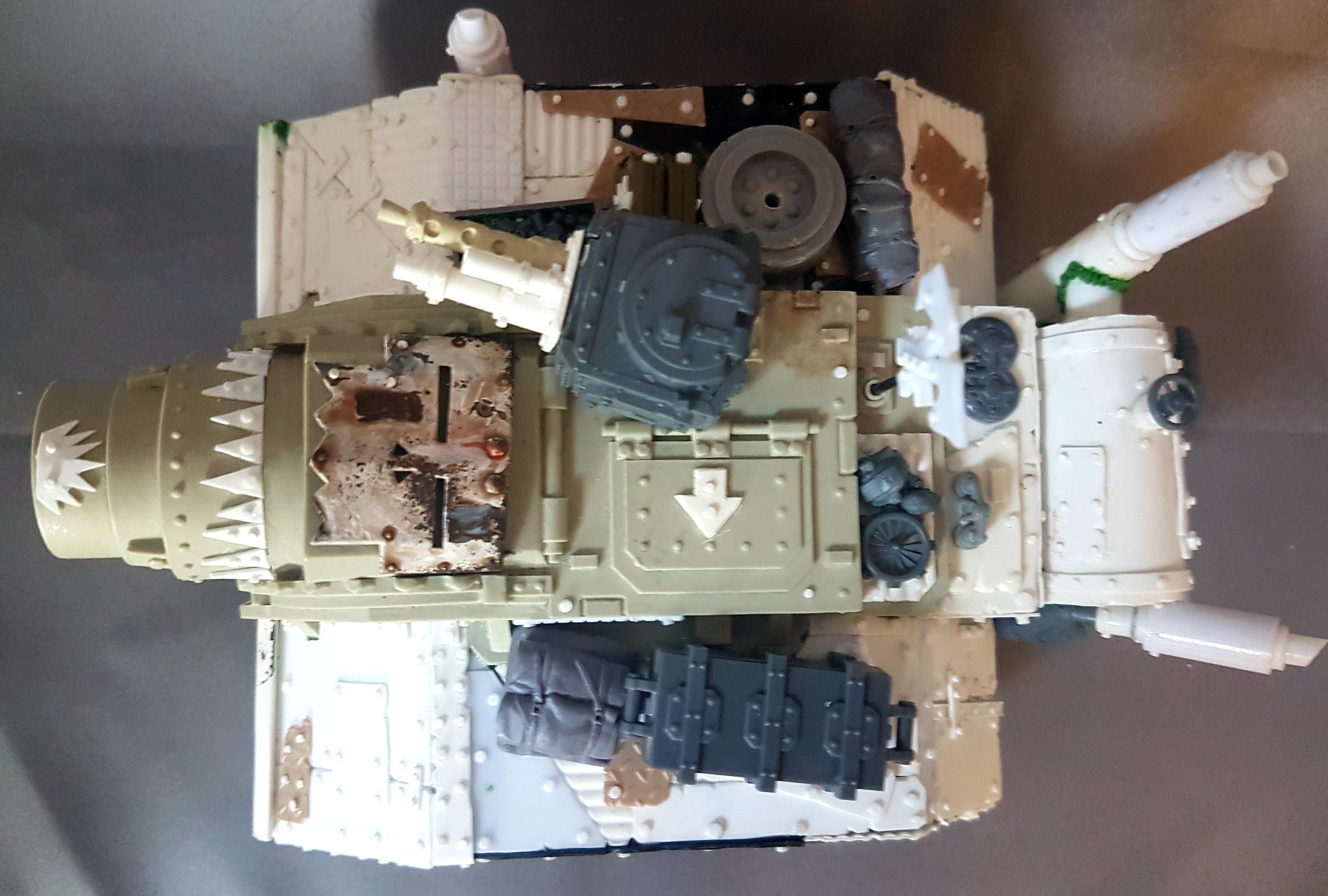 Blood Axe, Looted Tank, Looted Wagon, Orks, Waaagh, Warhammer 40,000, Work In Progress