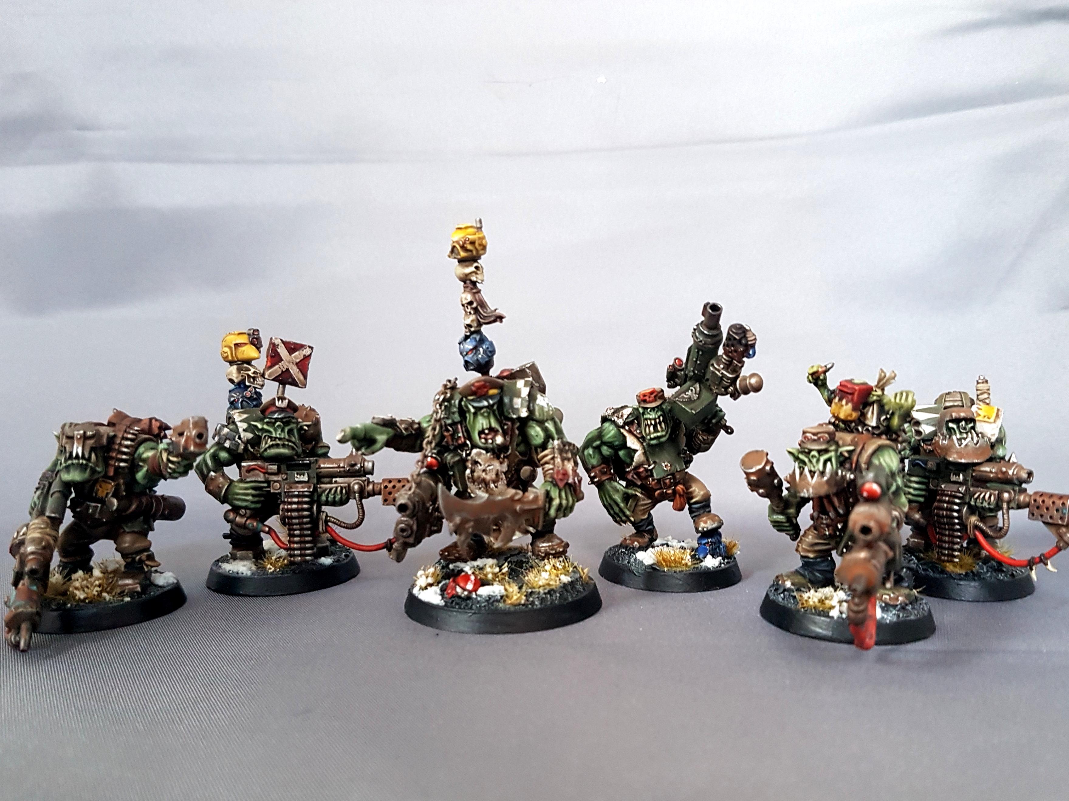 Blood Axe, Nob, Orks, Waaagh, Warboss, Warhammer 40,000