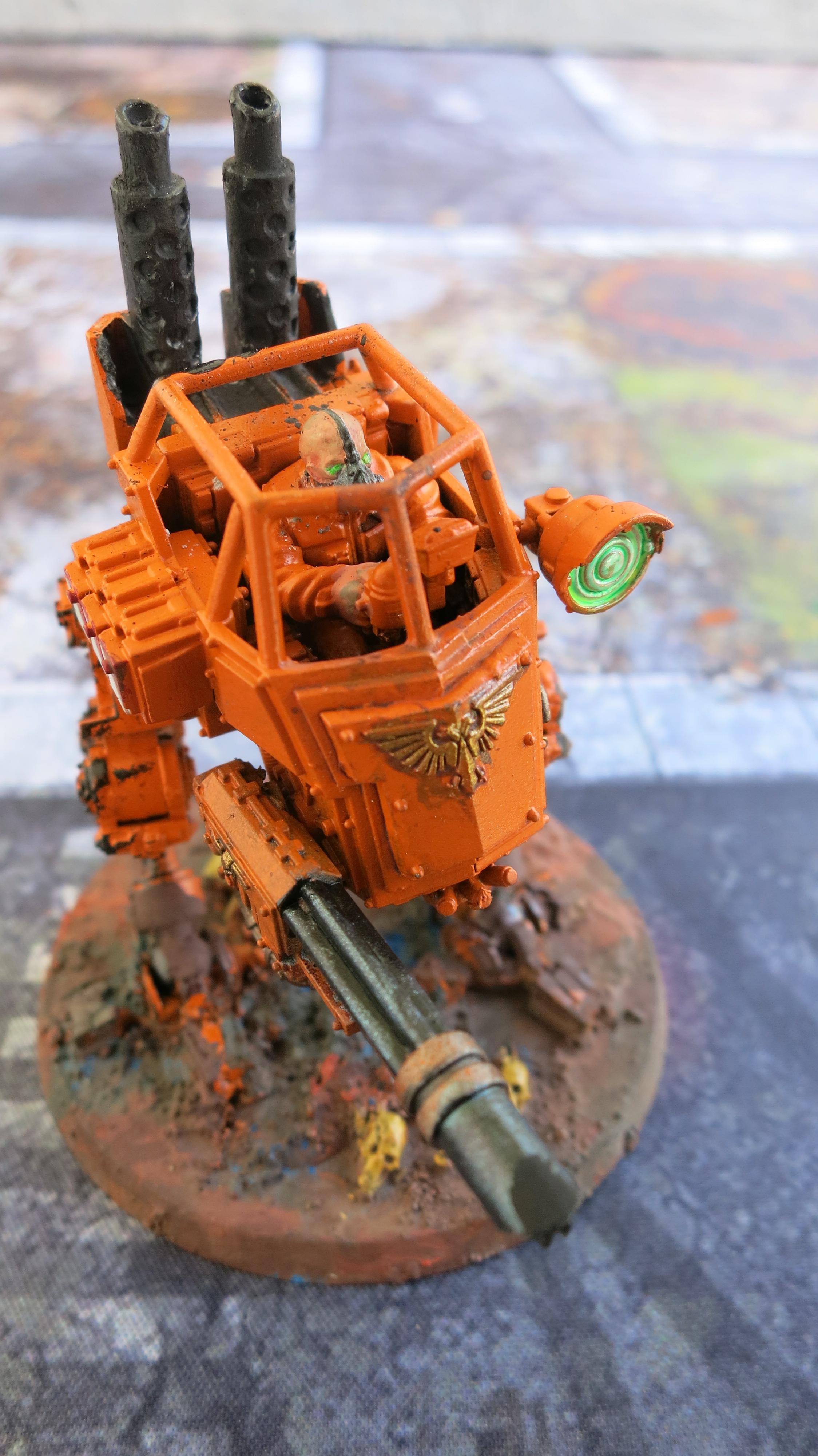 Brood Brothers, Cult Scout Sentinel, Genestealer Cult, Multi-laser
