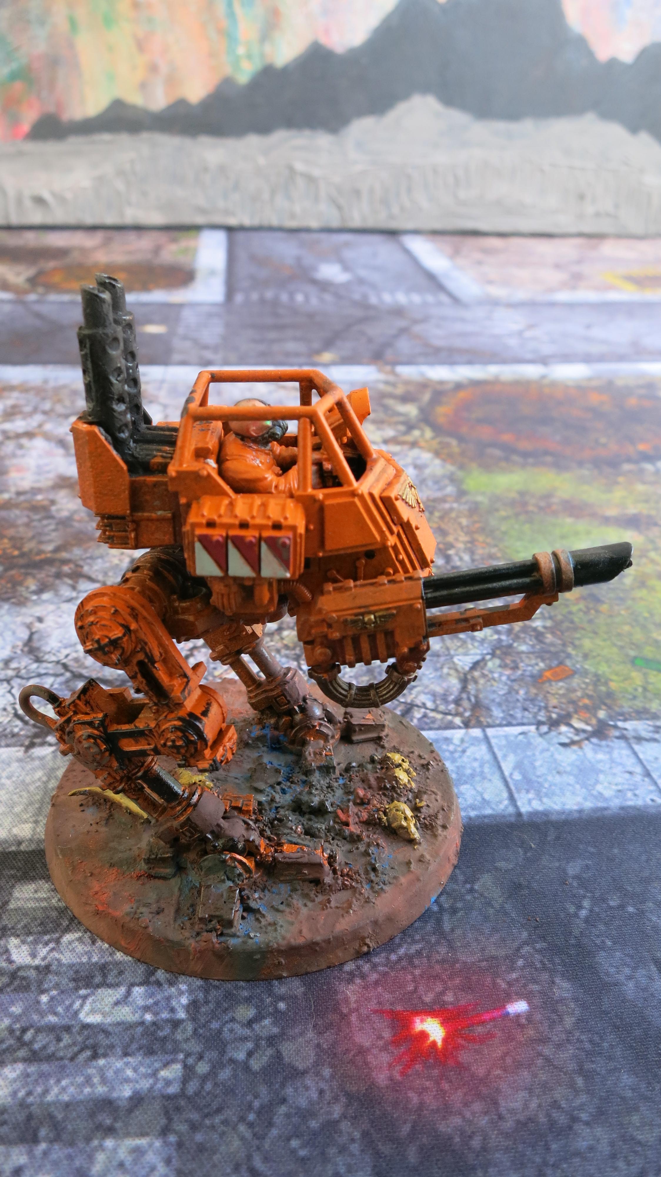 Brood Brothers, Cult Scout Sentinel, Genestealer Cult, Multi-laser
