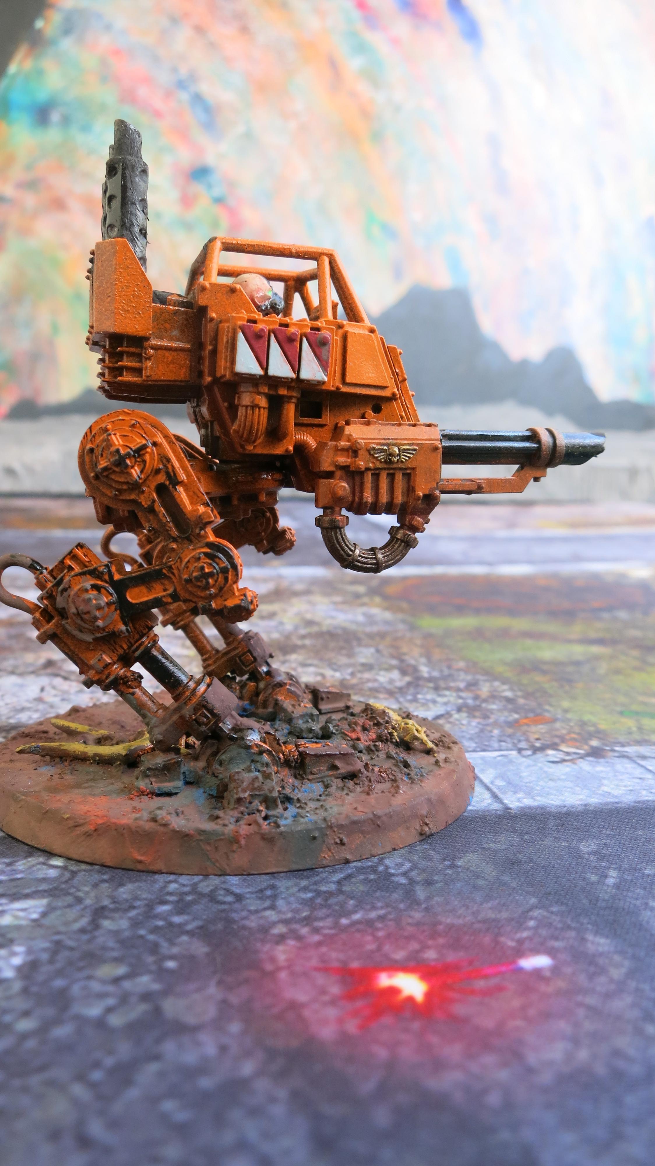 Brood Brothers, Cult Scout Sentinel, Genestealer Cult, Multi-laser