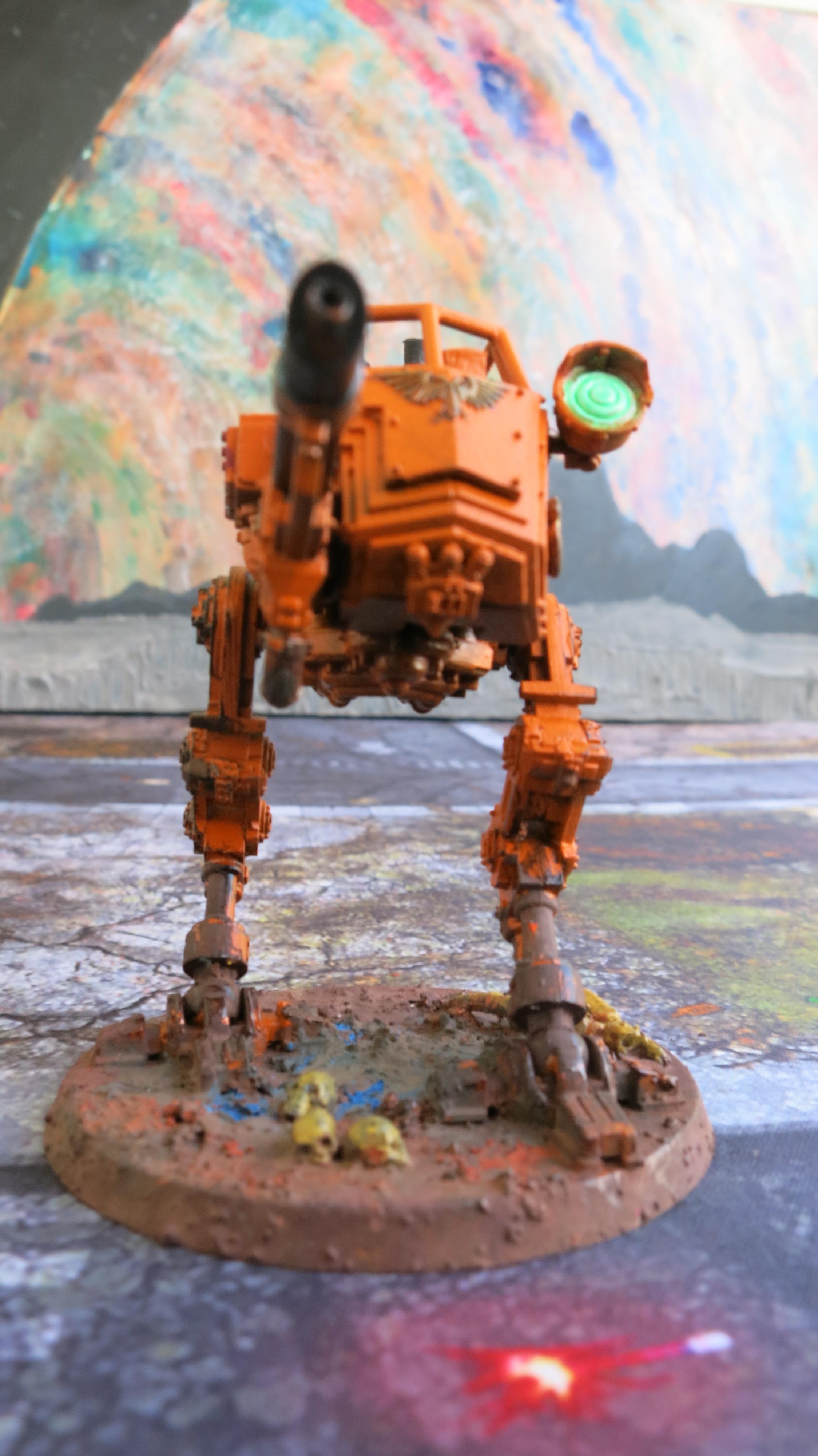 Brood Brothers, Cult Scout Sentinel, Genestealer Cult, Multi-laser