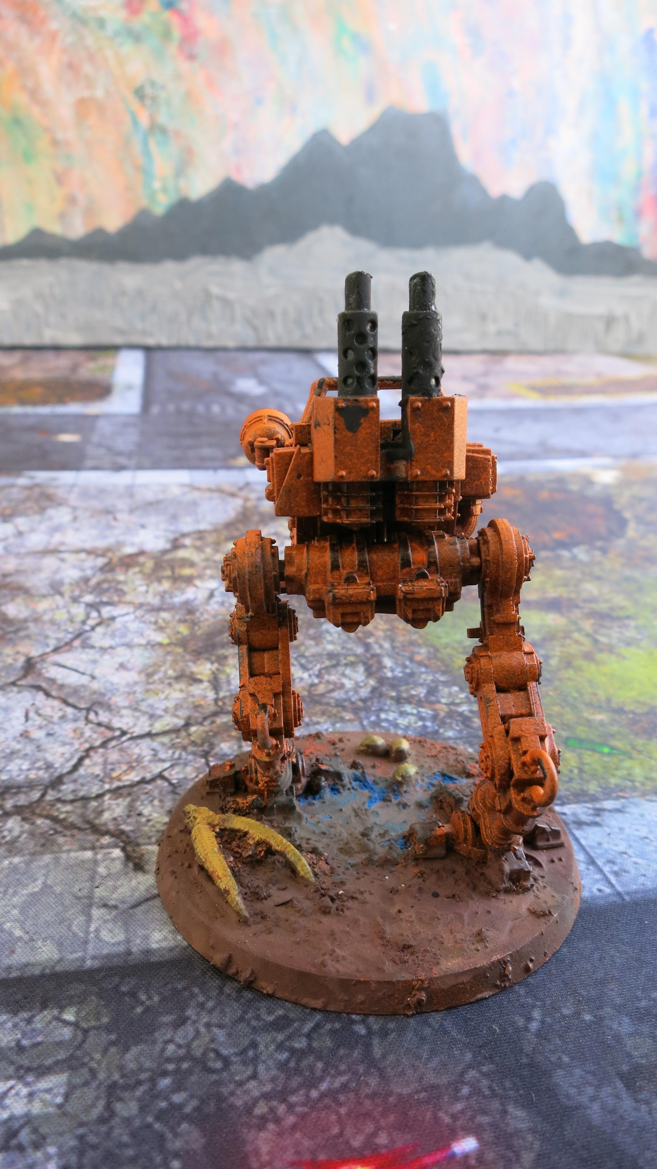 Brood Brothers, Cult Scout Sentinel, Genestealer Cult, Multi-laser