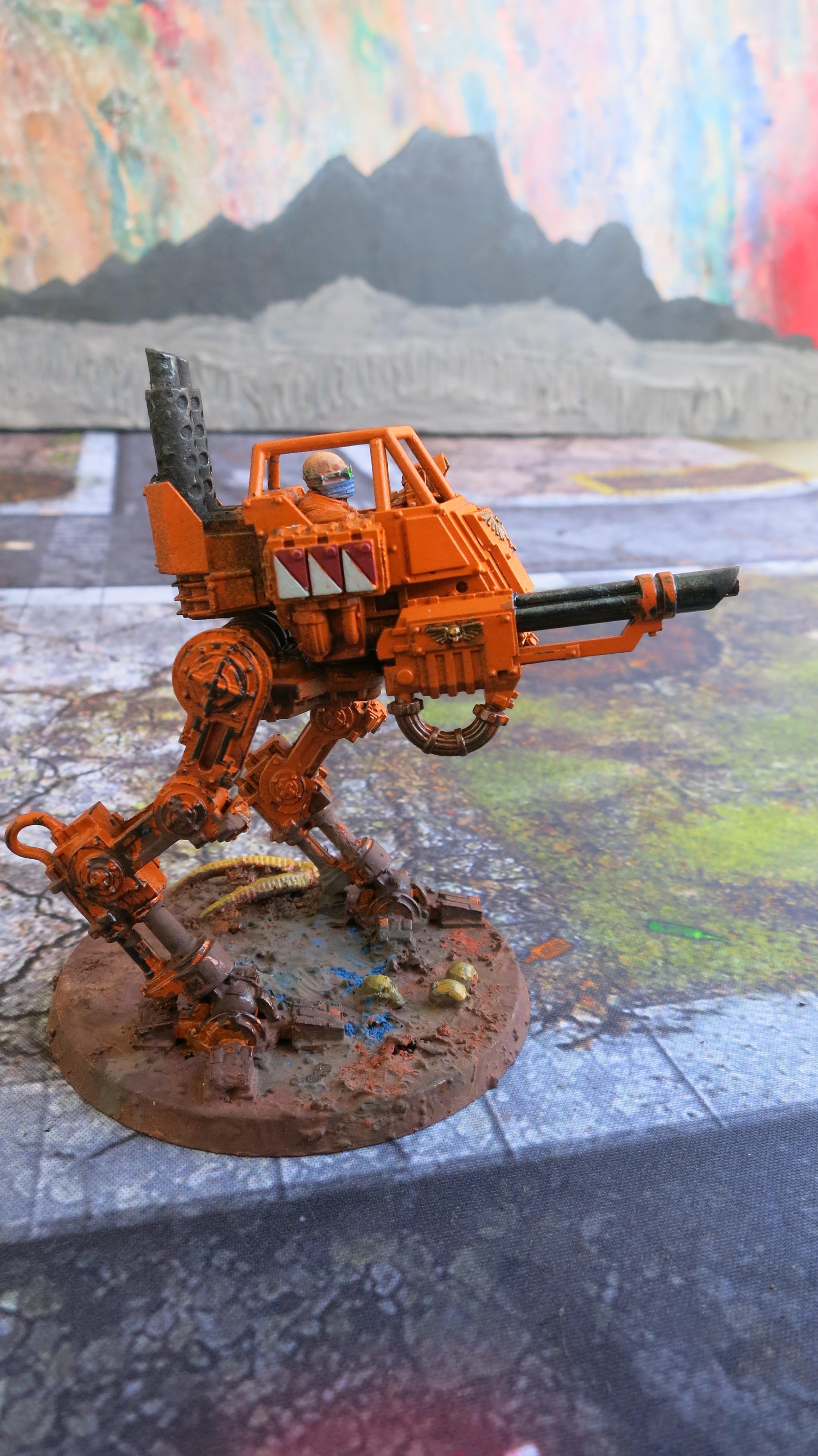 Brood Brothers, Cult Scout Sentinel, Genestealer Cult, Multi-laser