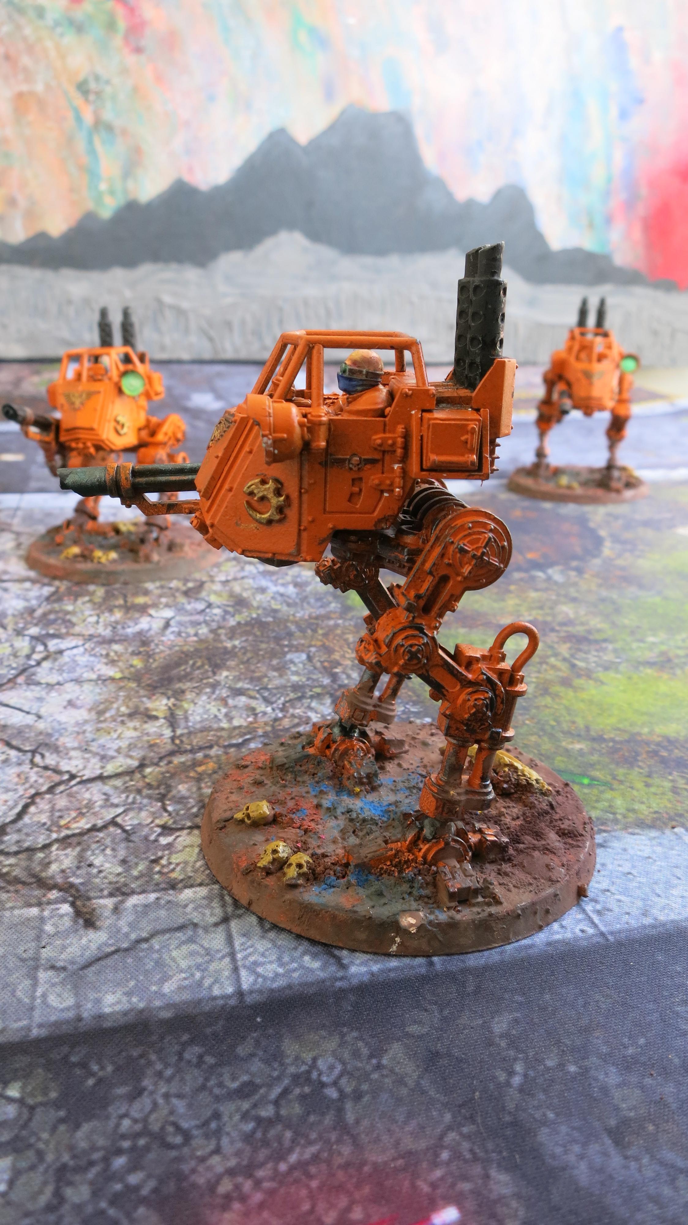 Brood Brothers, Cult Scout Sentinel, Genestealer Cult, Multi-laser