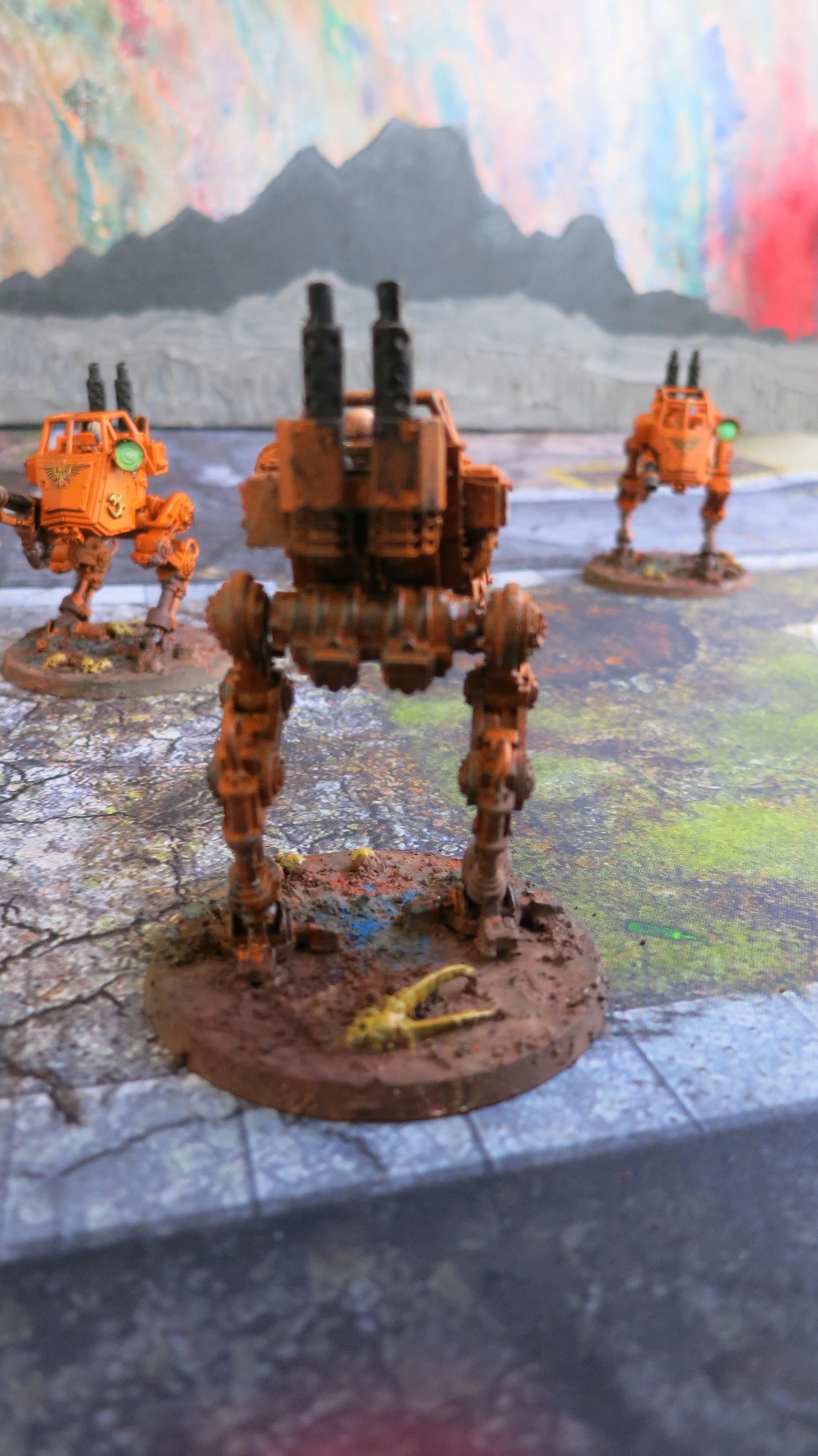 Brood Brothers, Cult Scout Sentinel, Genestealer Cult, Multi-laser