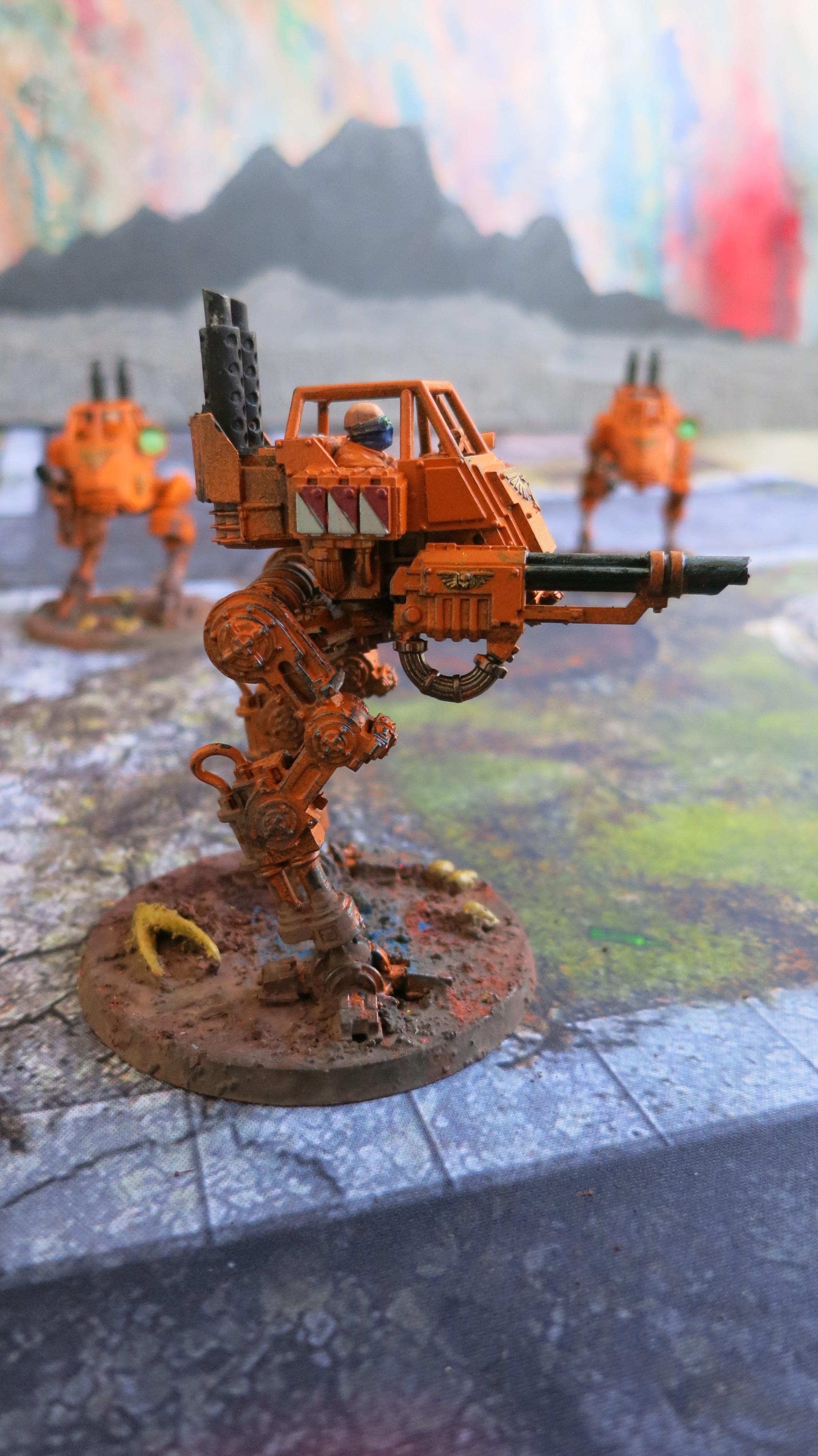 Brood Brothers, Cult Scout Sentinel, Genestealer Cult, Multi-laser
