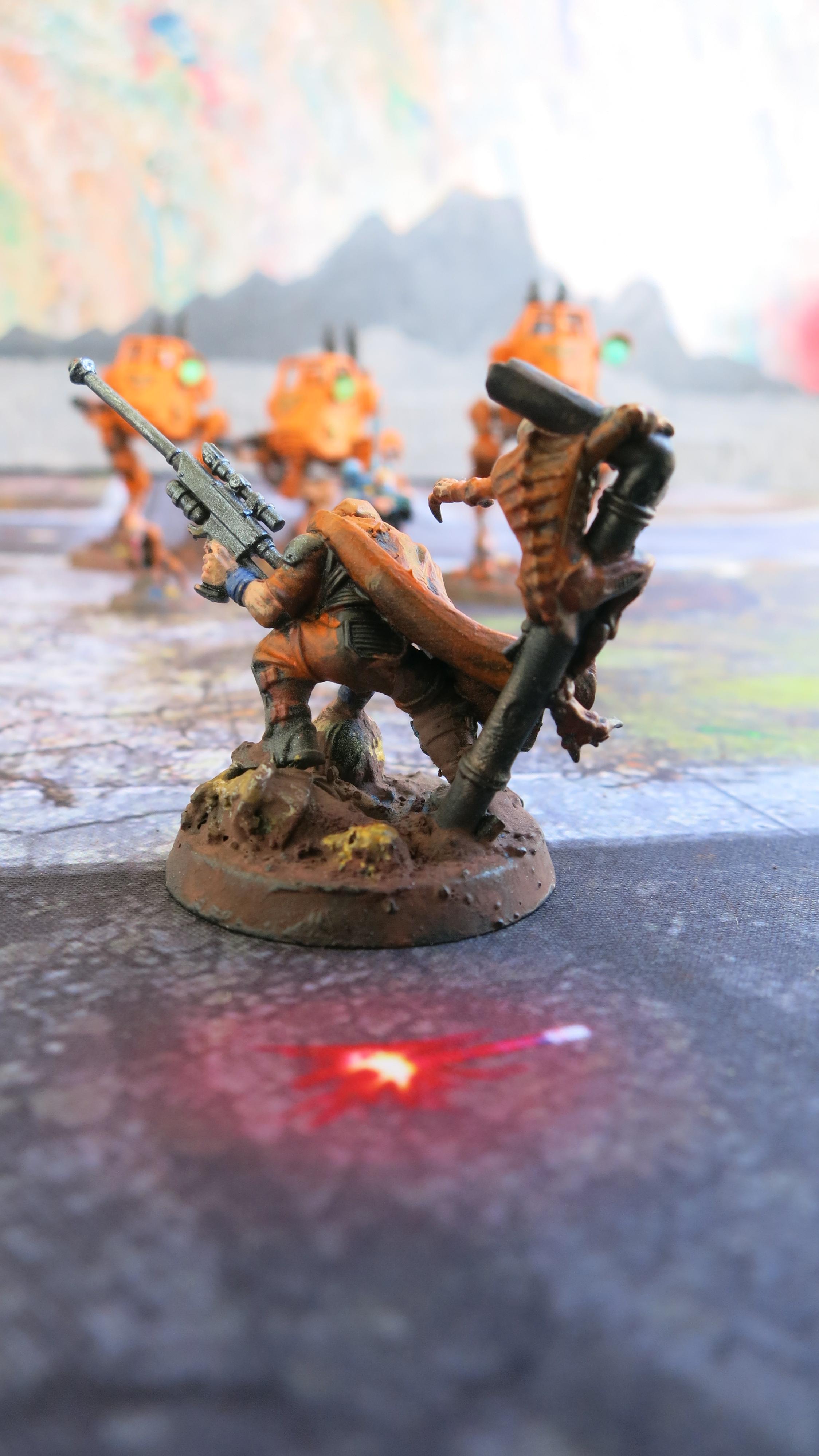 Genestealer Cult, Sanctus, Silencer Sniper Rifle, Soulsight Familiar