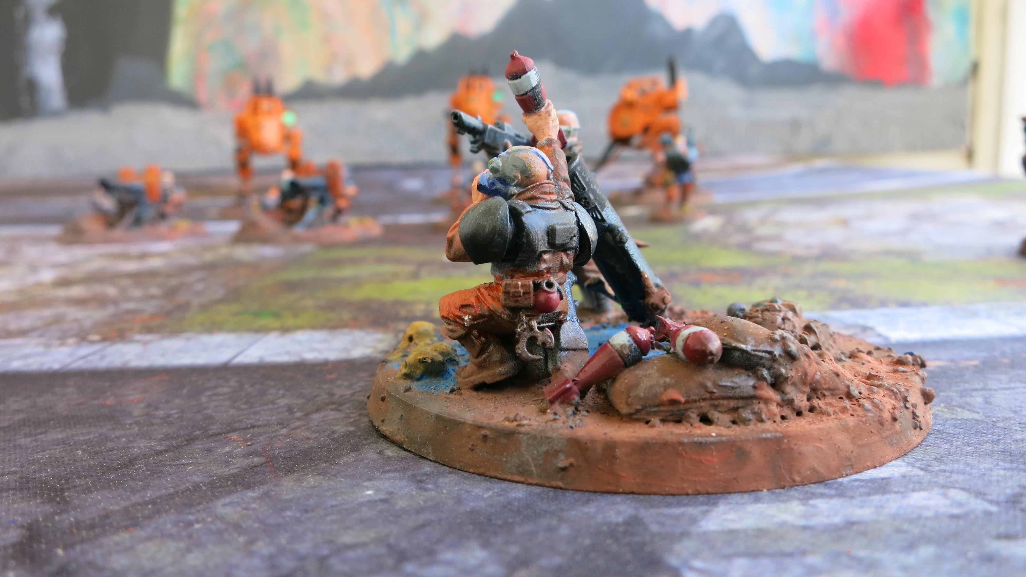 Brood Brothers, Genestealer Cult, Heavy Weapons Squad, Mortar