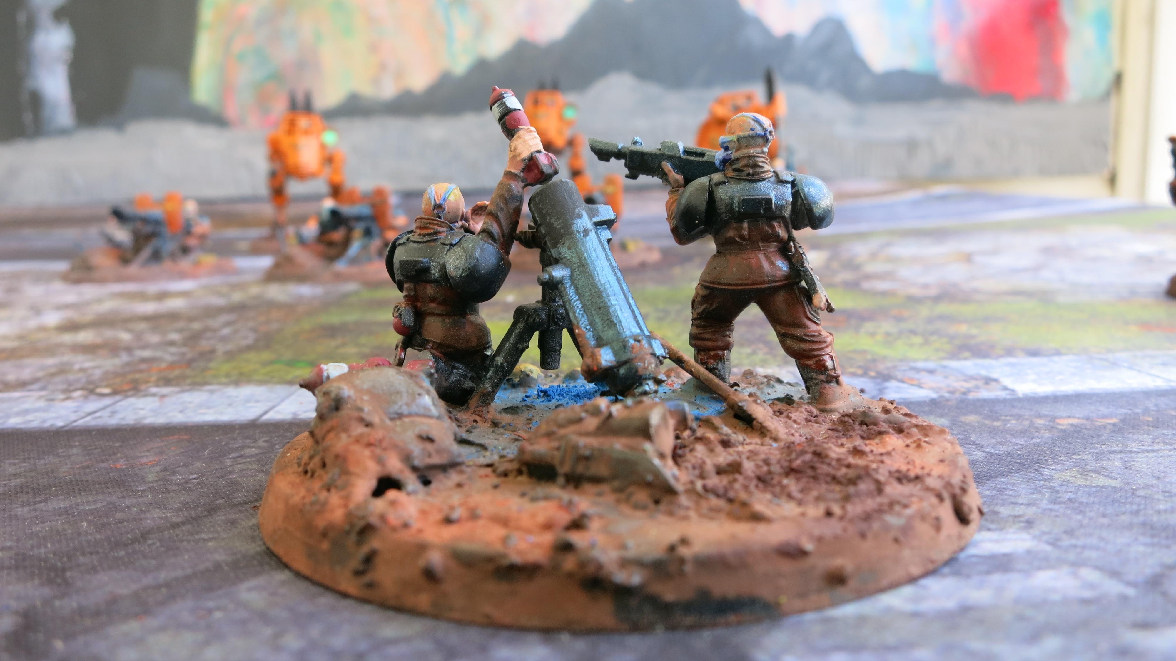 Brood Brothers, Genestealer Cult, Heavy Weapons Squad, Mortar