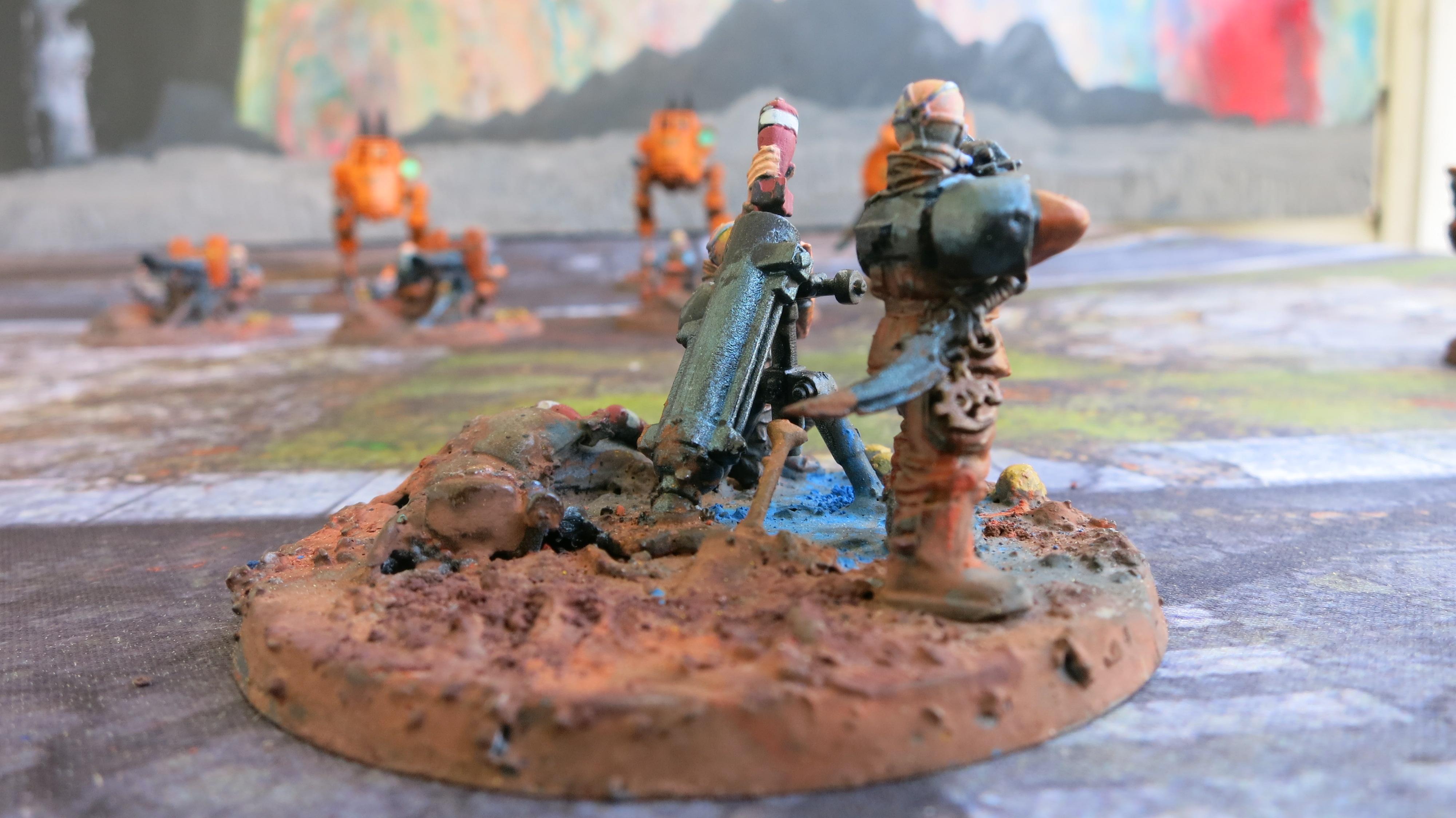 Brood Brothers, Genestealer Cult, Heavy Weapons Squad, Mortar